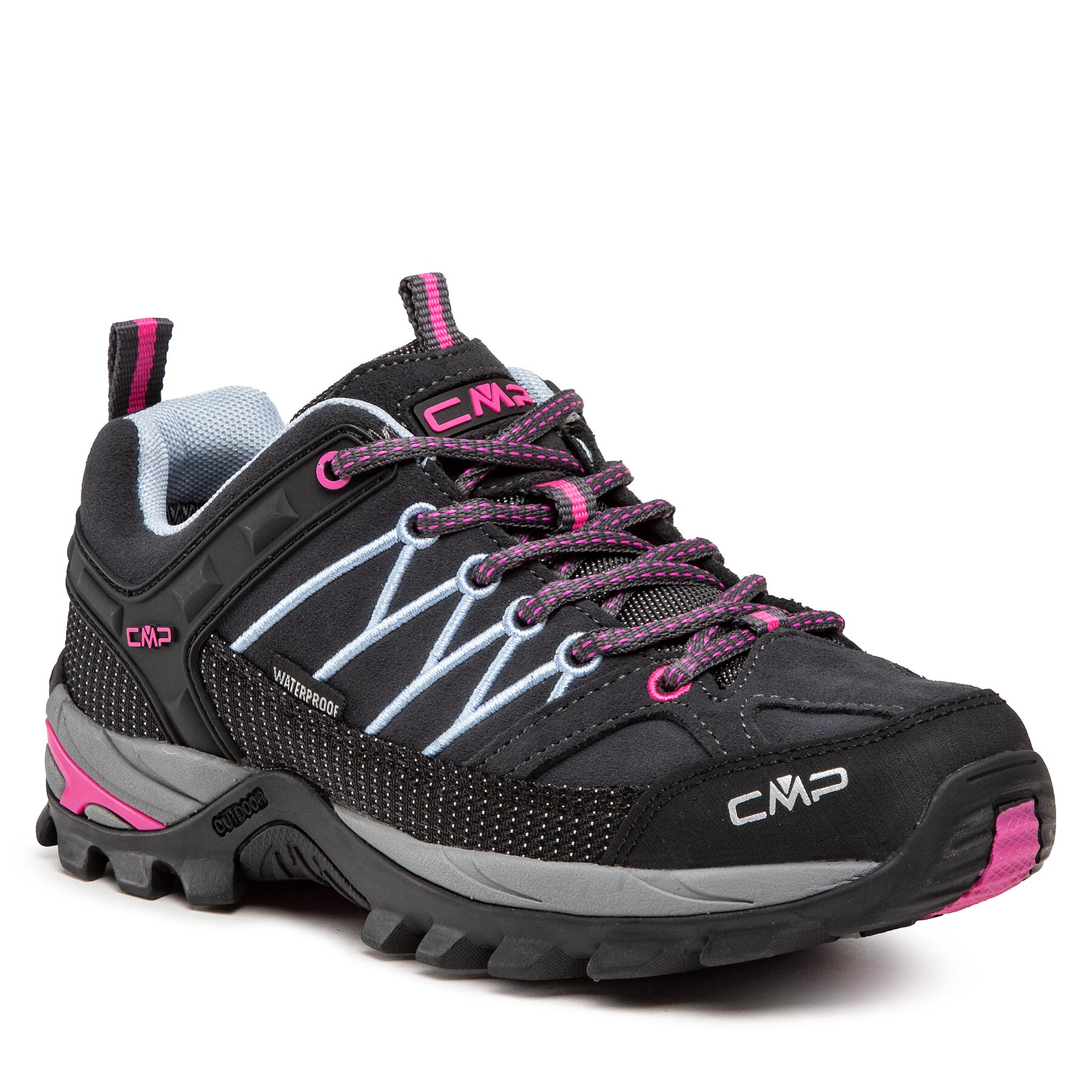 Chaussures de trekking CMP Rigel Low Wmn Trekking Shoes Wp 3Q13246 Noir