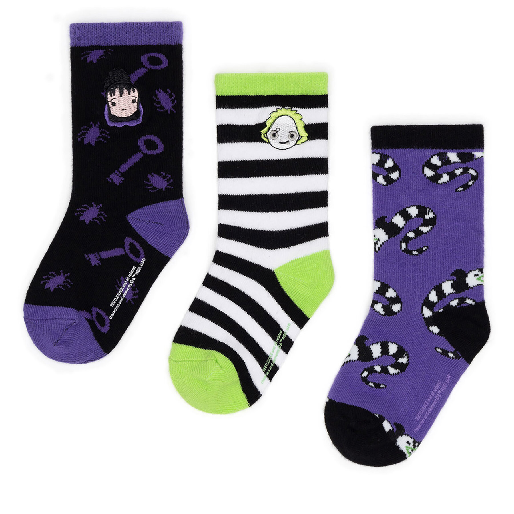 Șosete lungi BEETLEJUICE ACCCS-AW24-324WBBJ Colorat