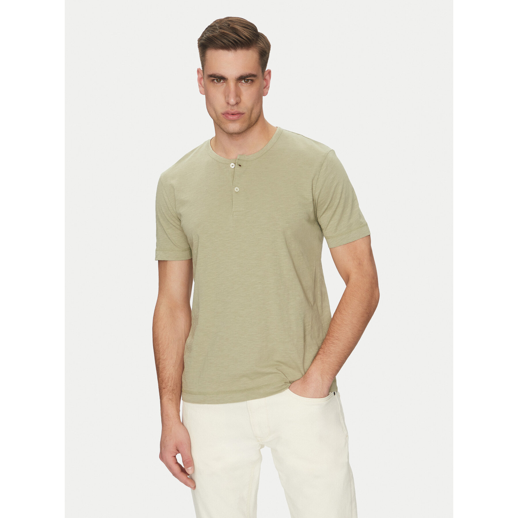 Marc O'Polo T-shirt 523 2176 51206 Verde Regular Fit