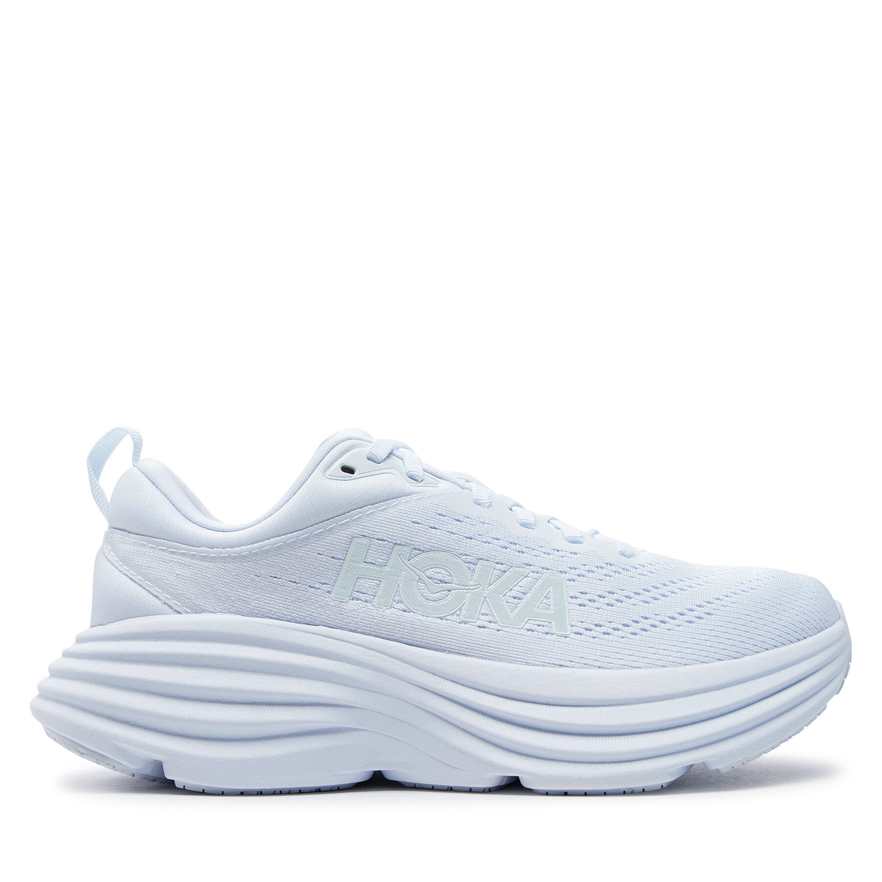 Donna Scarpe running Hoka, Taglia 37_13, Bianco, Bondi 8 1127952, taglia : 37_13