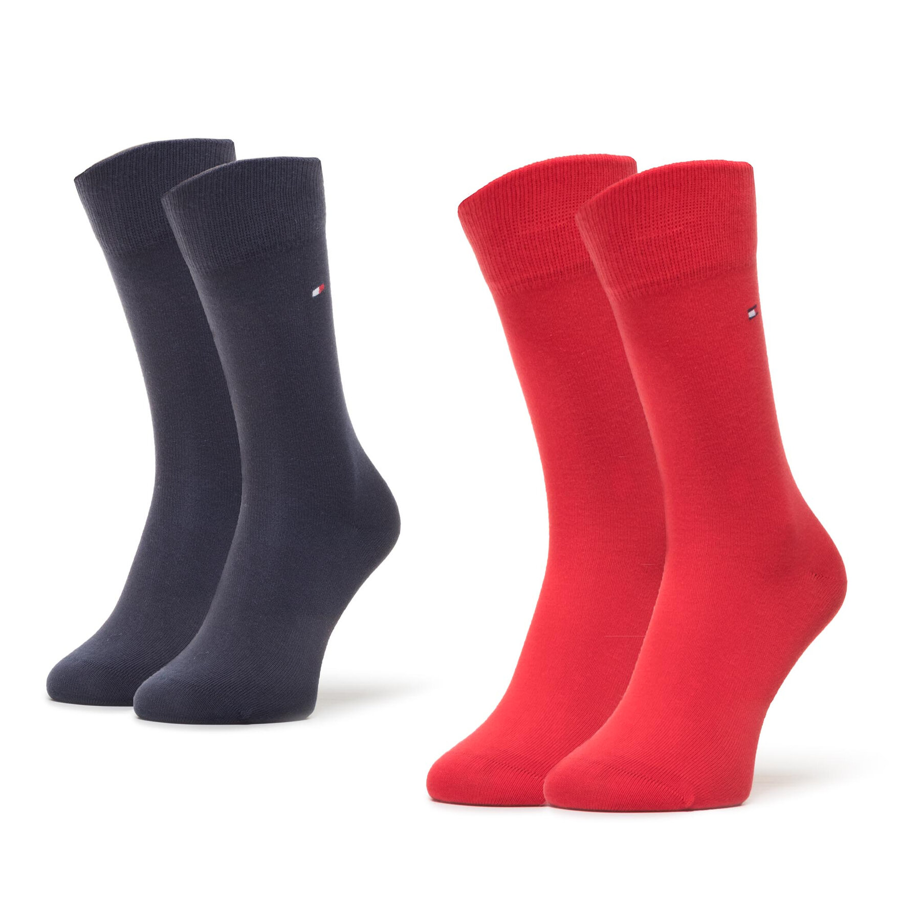 Dlhé ponožky Tommy Hilfiger 391334 Červená