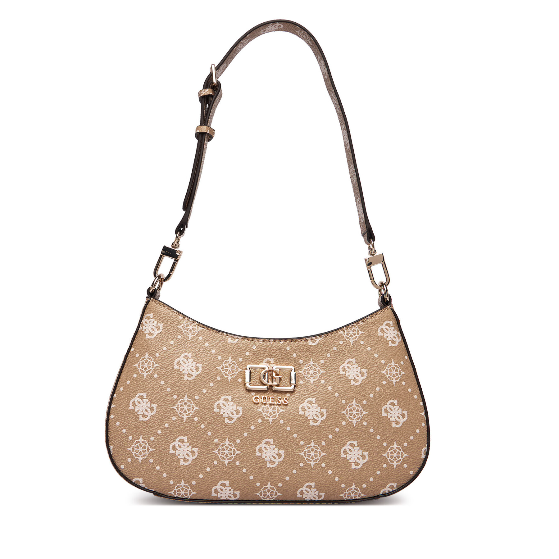 Geantă Guess Emelie Logo HWGP99 28180 Bej