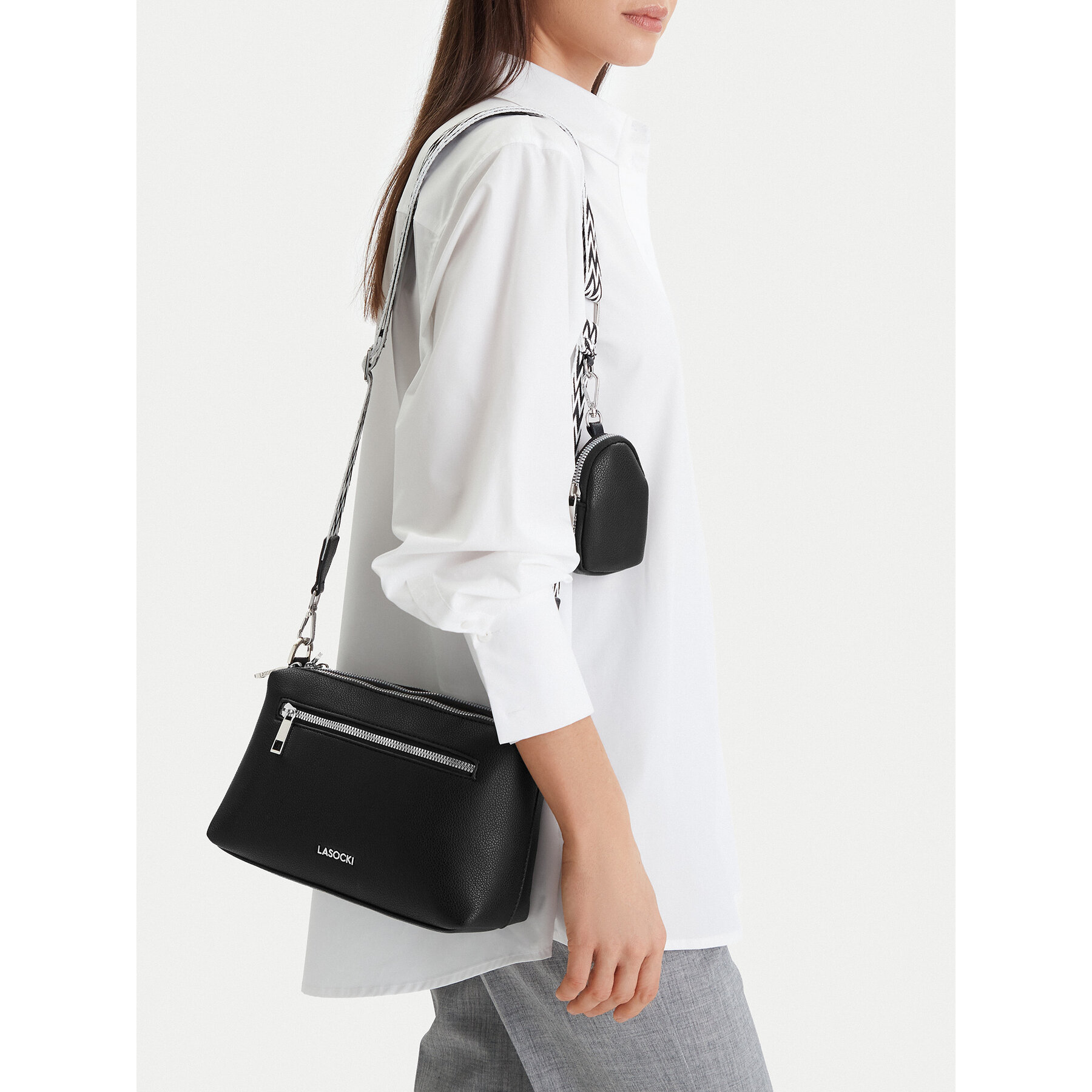 Τσάντα Lasocki CEO-LSK-X-011-09 Μαύρο