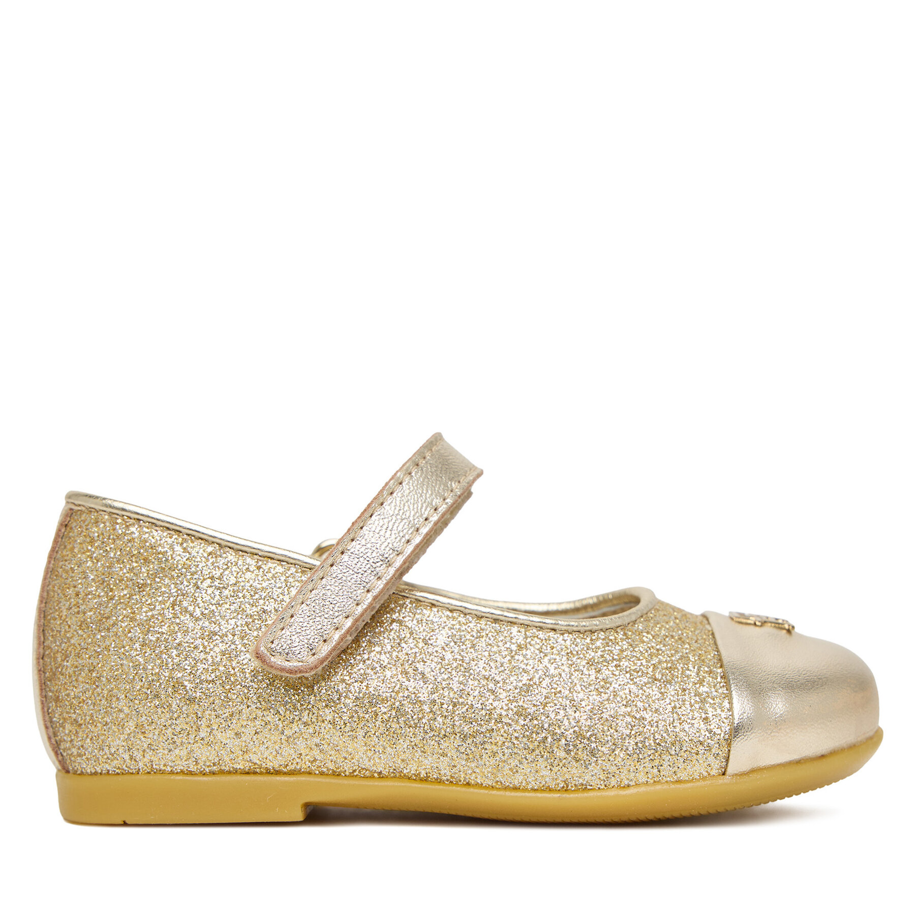 Baleríny Tommy Hilfiger T1A3-34413-0454 M Zlatá