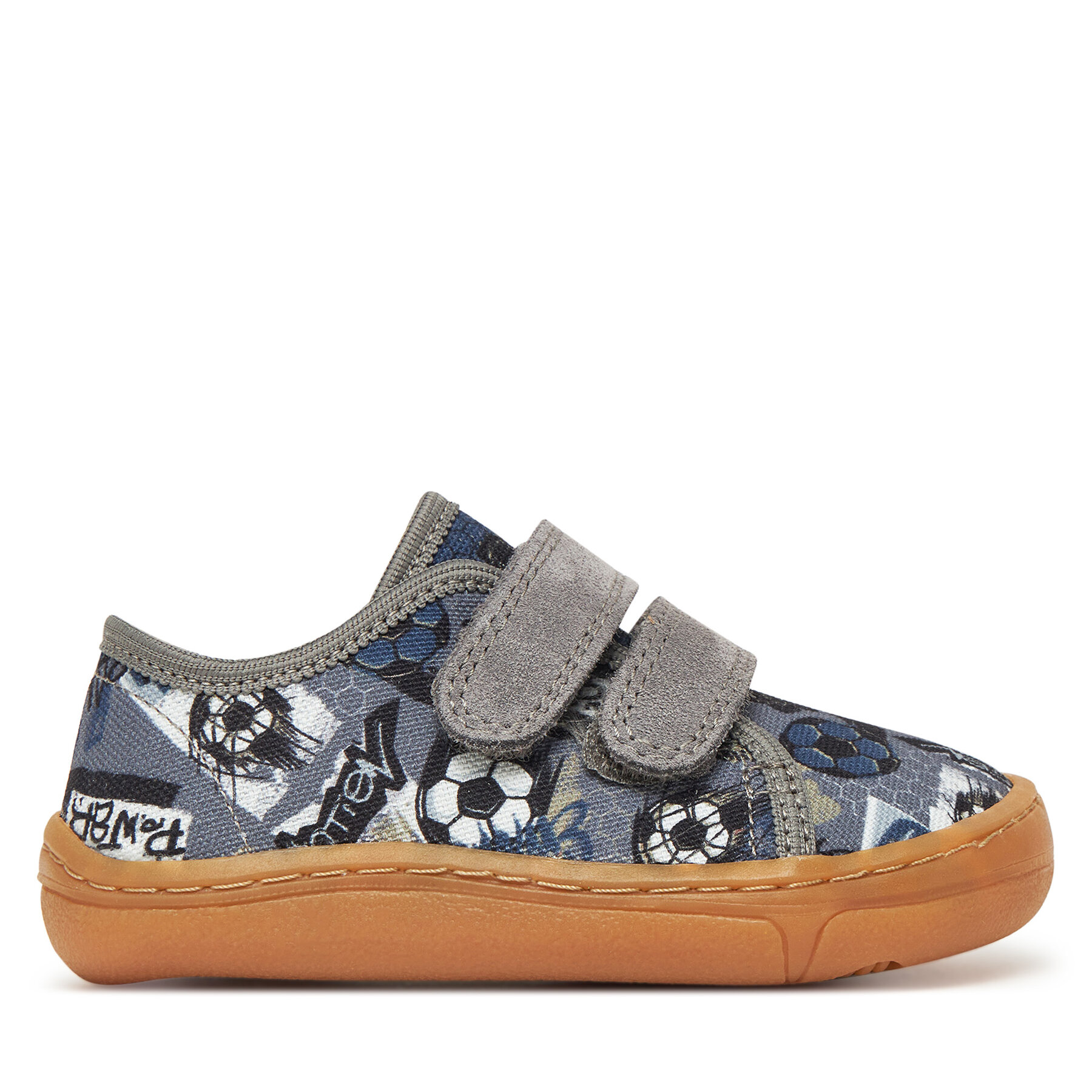 Dziecięce Kapcie Froddo, Rozmiar 23 Szary Barefoot Canvas G1700379-27 M