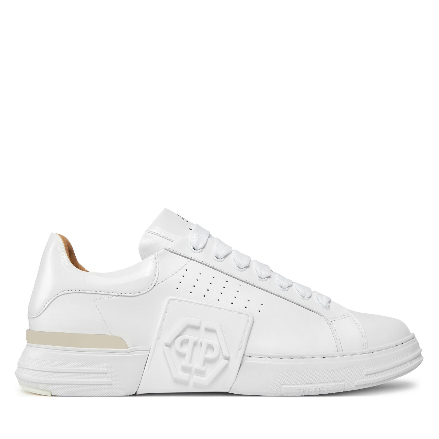Tenisice PHILIPP PLEIN Lo-Top Sneakers FACS USC0474 PLE025N White 01