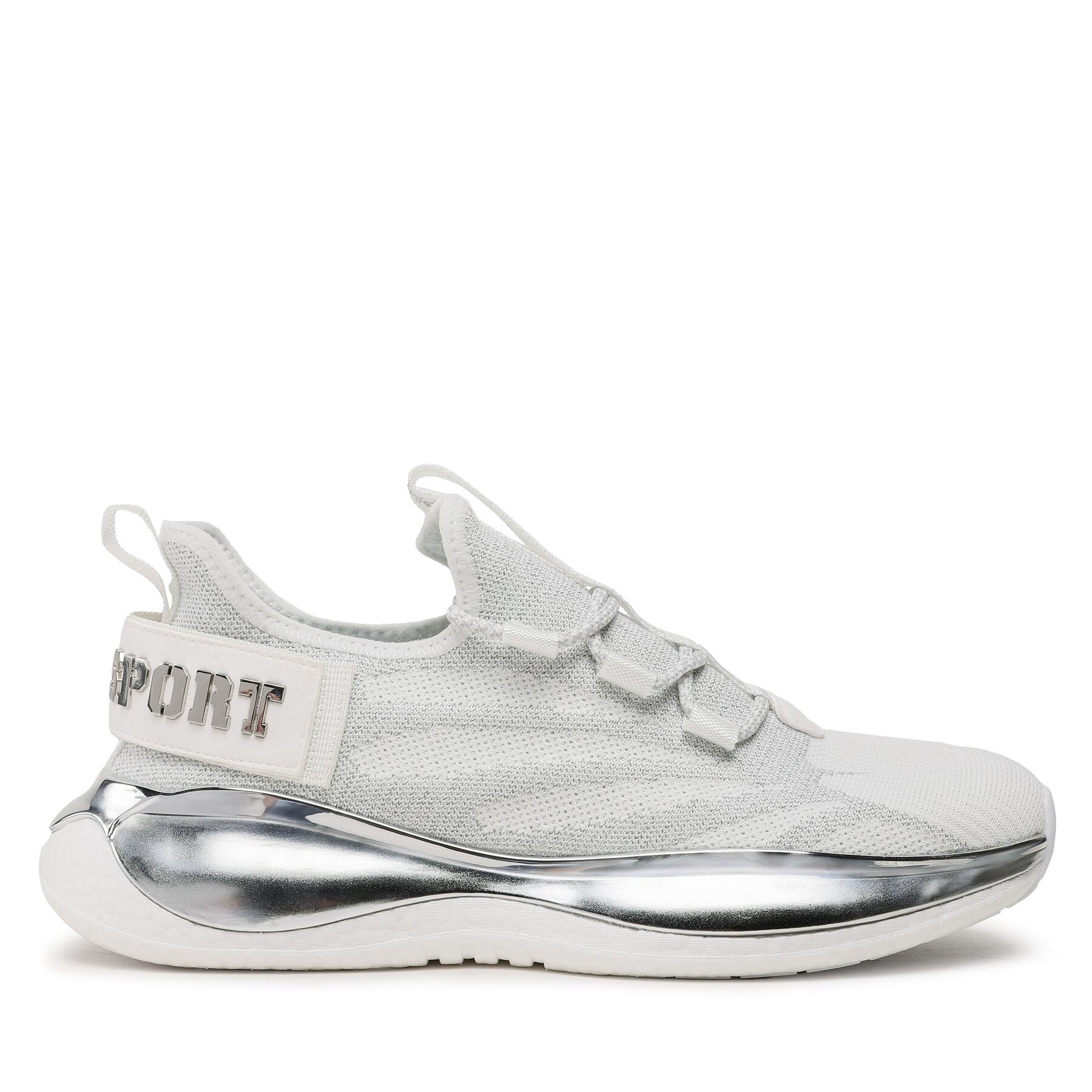 Plein Sport Αθλητικά Plein Sport The Iron Tiger Gem.X.02013 SACS USC0429 STE003N Λευκό