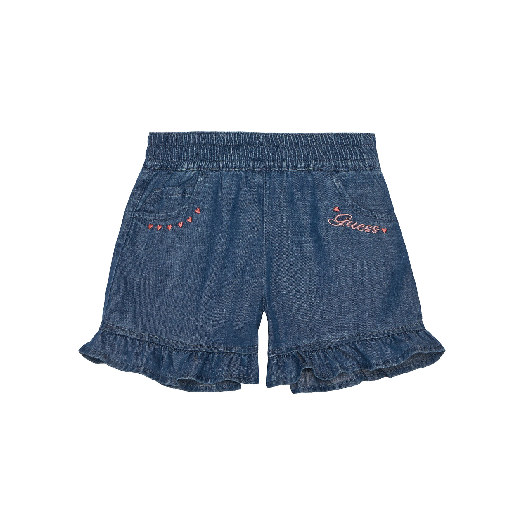 Guess Pantalones cortos vaqueros K6GD06 D3X30 Azul Regular Fit