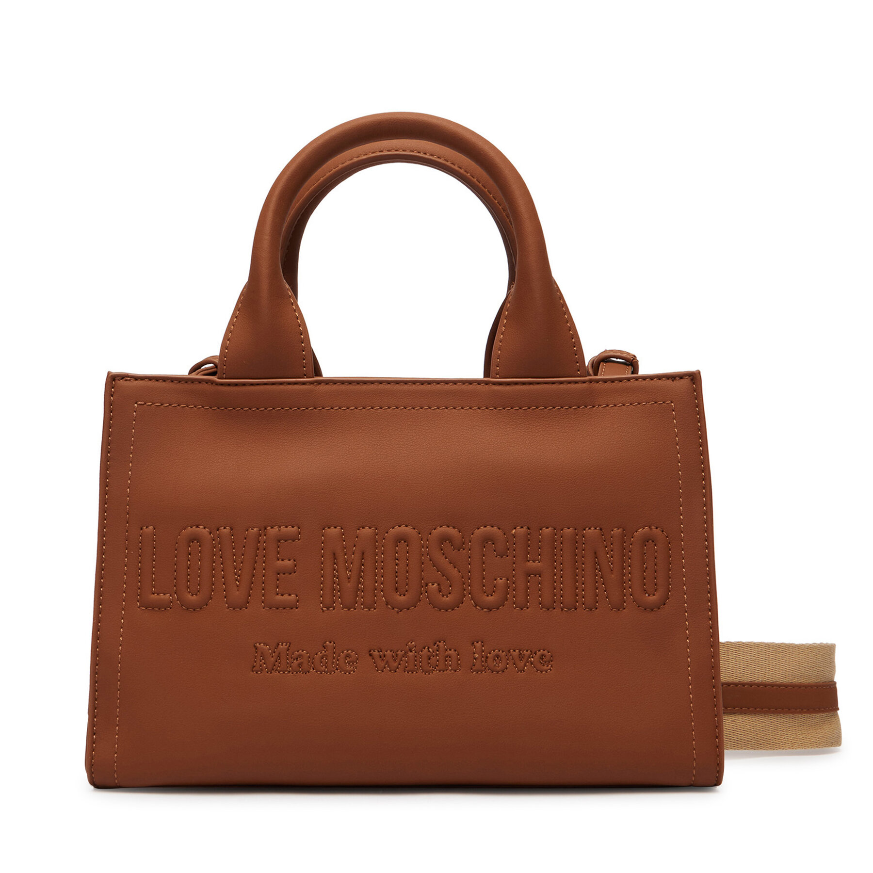 Geantă LOVE MOSCHINO JC4044PP1OLE0200 Maro