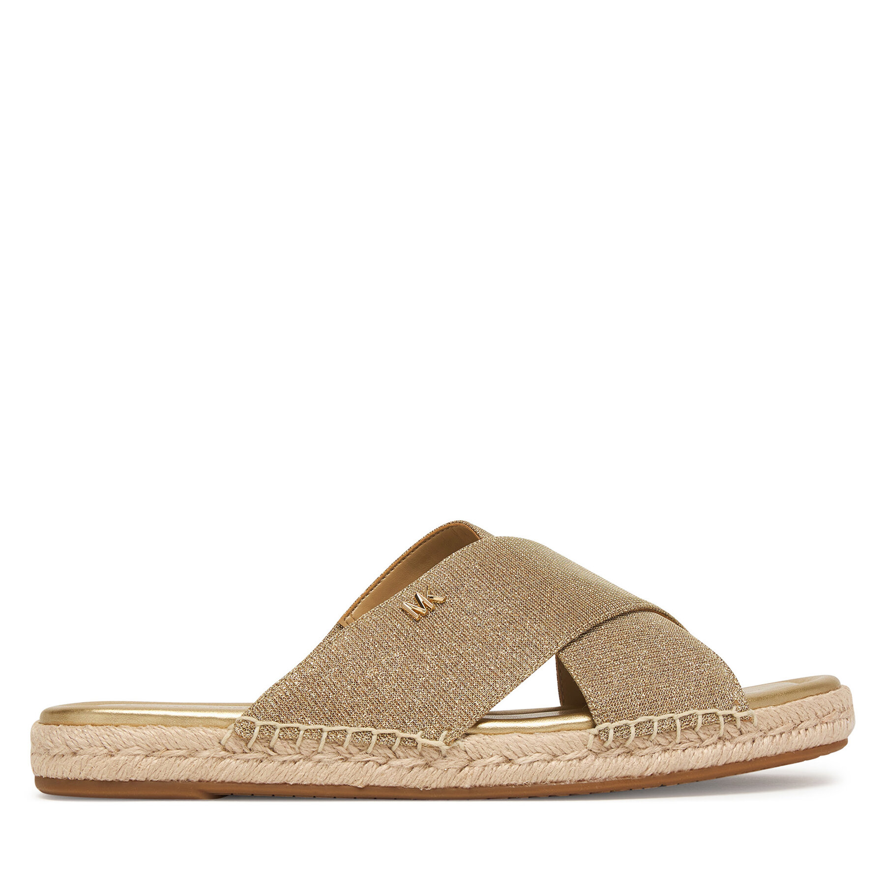 Espadrilky MICHAEL Michael Kors Kenzie 40S6KZFS3D Zlatá