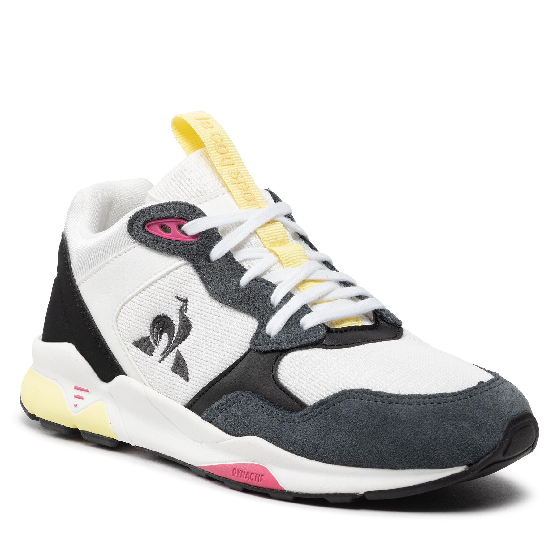 Sneakers Le Coq Sportif Lcs R500 W Pop 2210140 Optical White/Rapture Rose epantofi.ro imagine noua