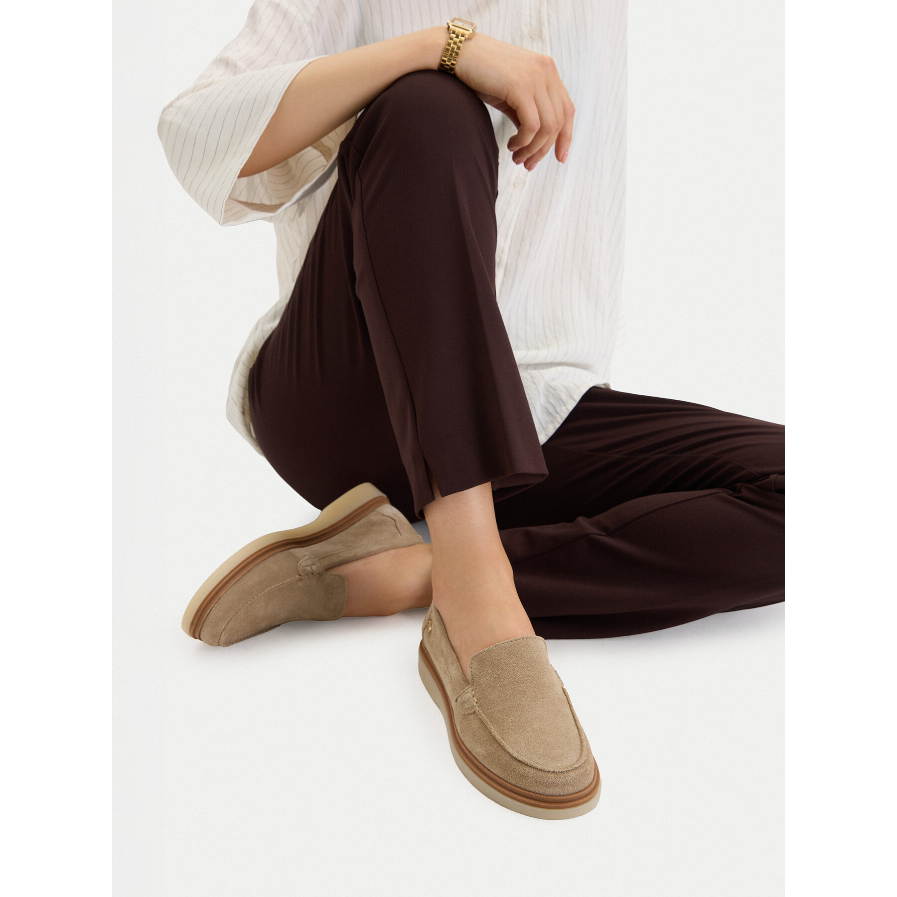 Mocasini Beverly Hills Polo Club EO-WI34-PIKAS-01 Bej