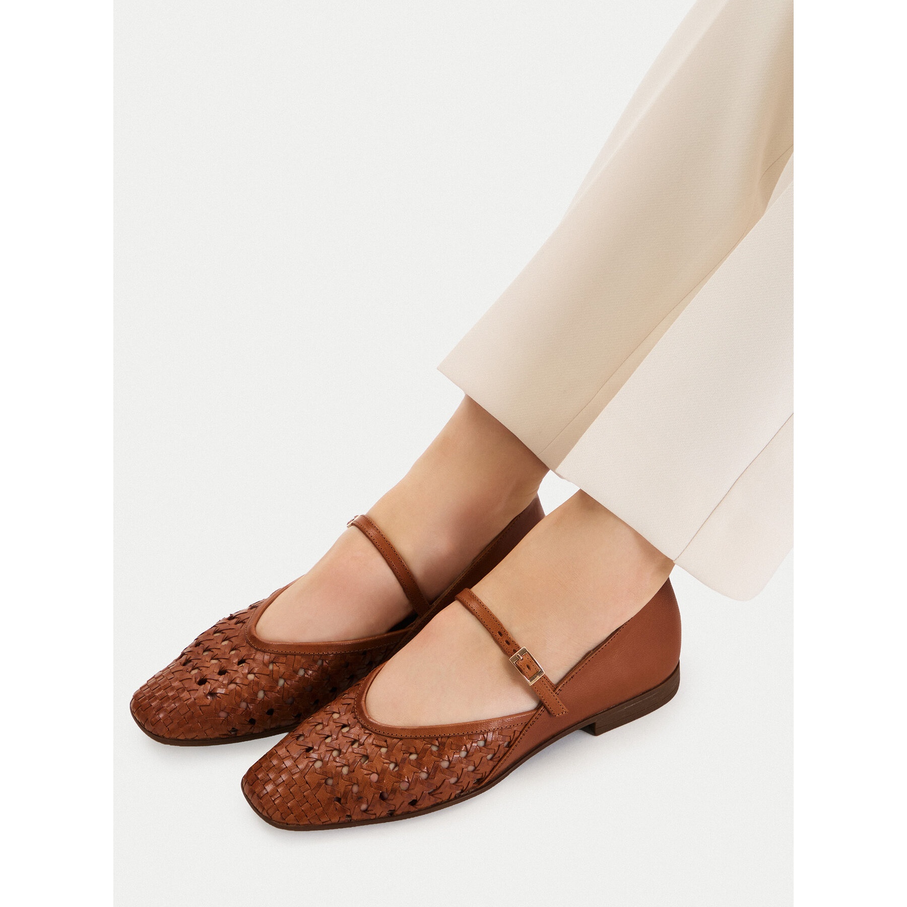Μπαλαρίνες Lasocki WI40-12674-01 Καφέ