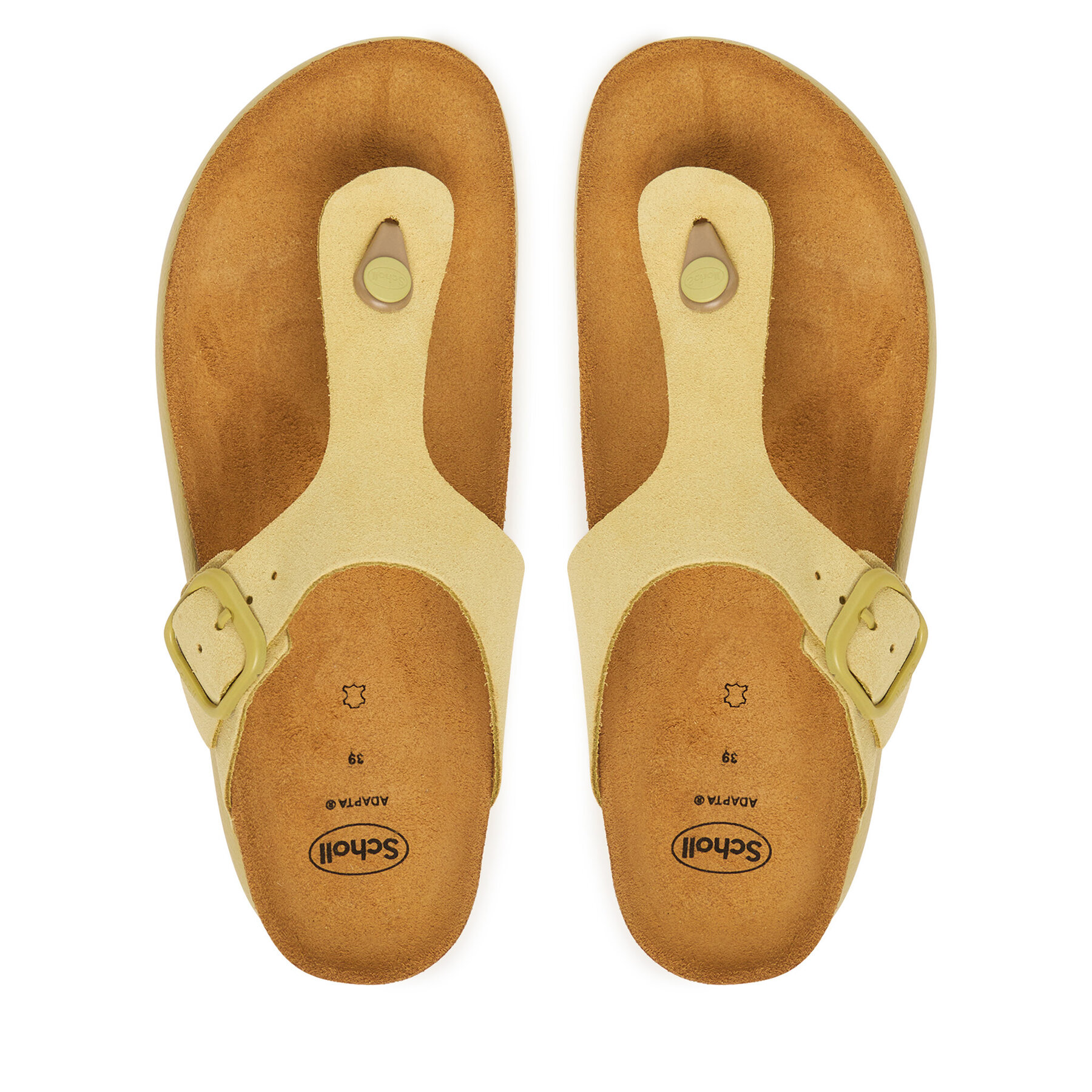 Джапанки Scholl F01219 Жълт