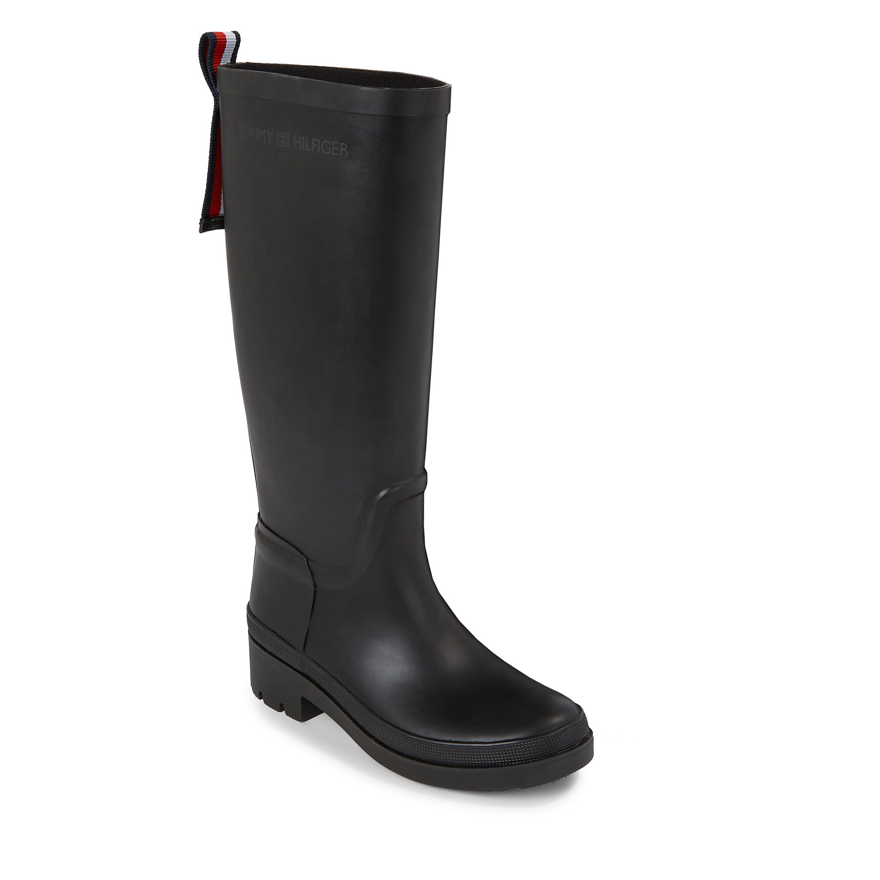 Gumijasti škornji Tommy Hilfiger Tommy Rubberboot FW0FW07665 Black BDS