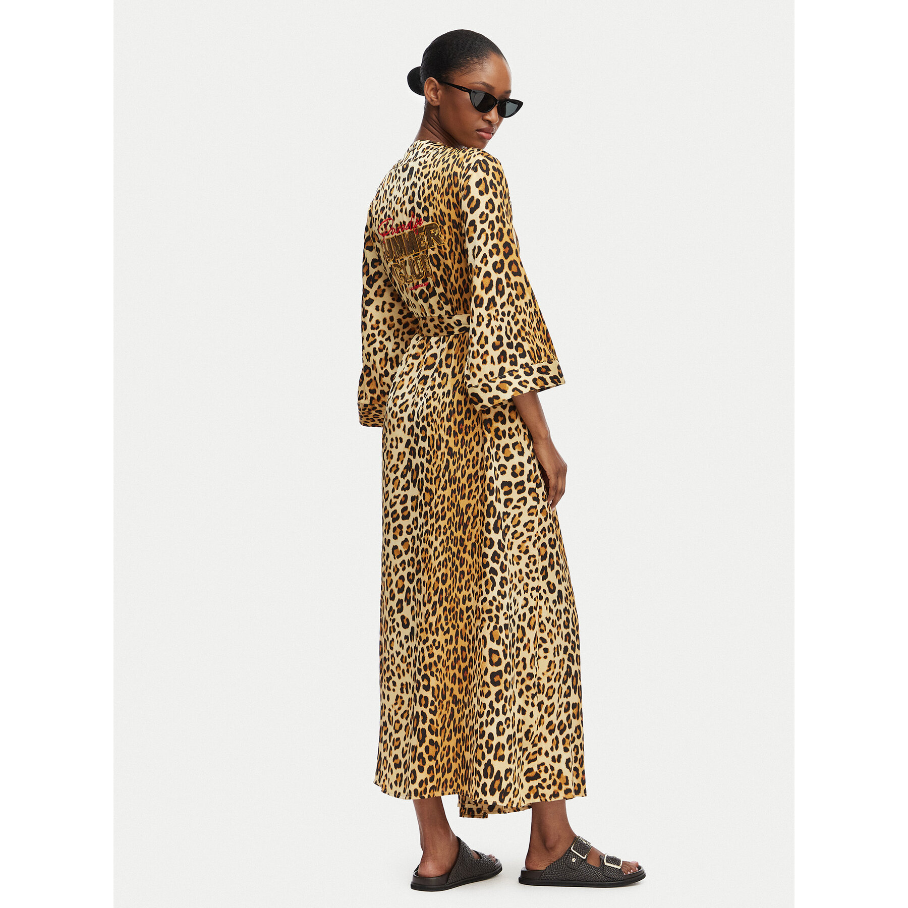 LOLA CASADEMUNT Kimono LS2602005 Braun Regular Fit