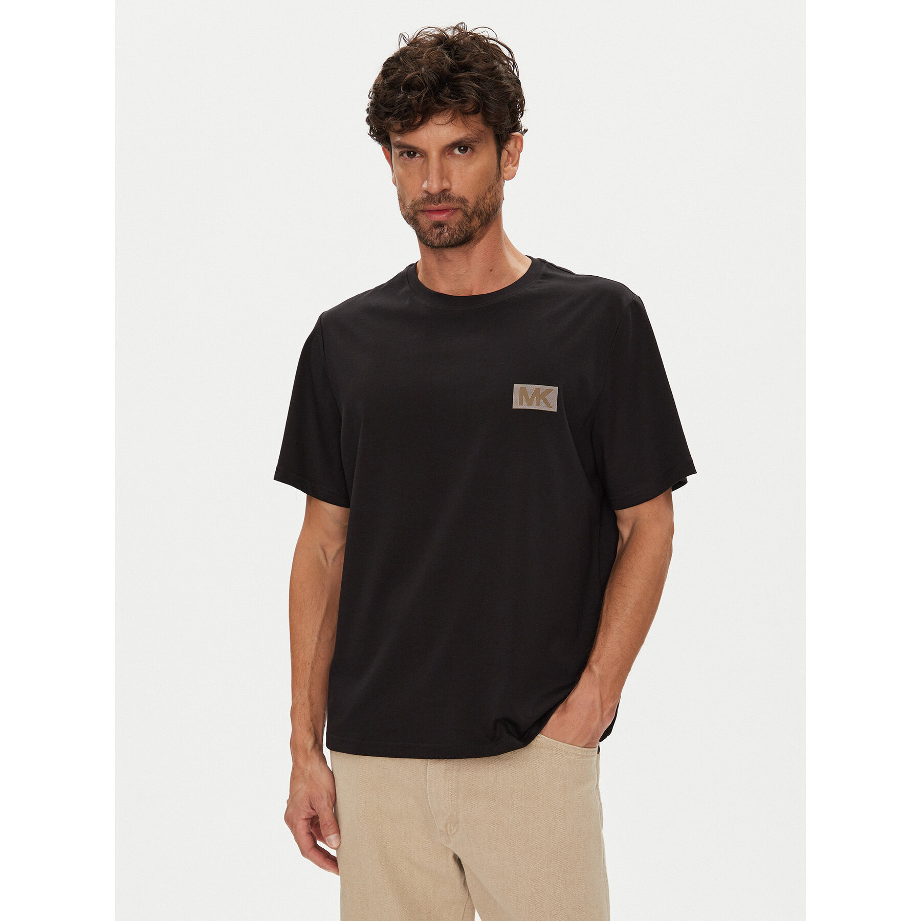 Michael Kors T-Shirt CT552NHFV4 Schwarz Regular Fit