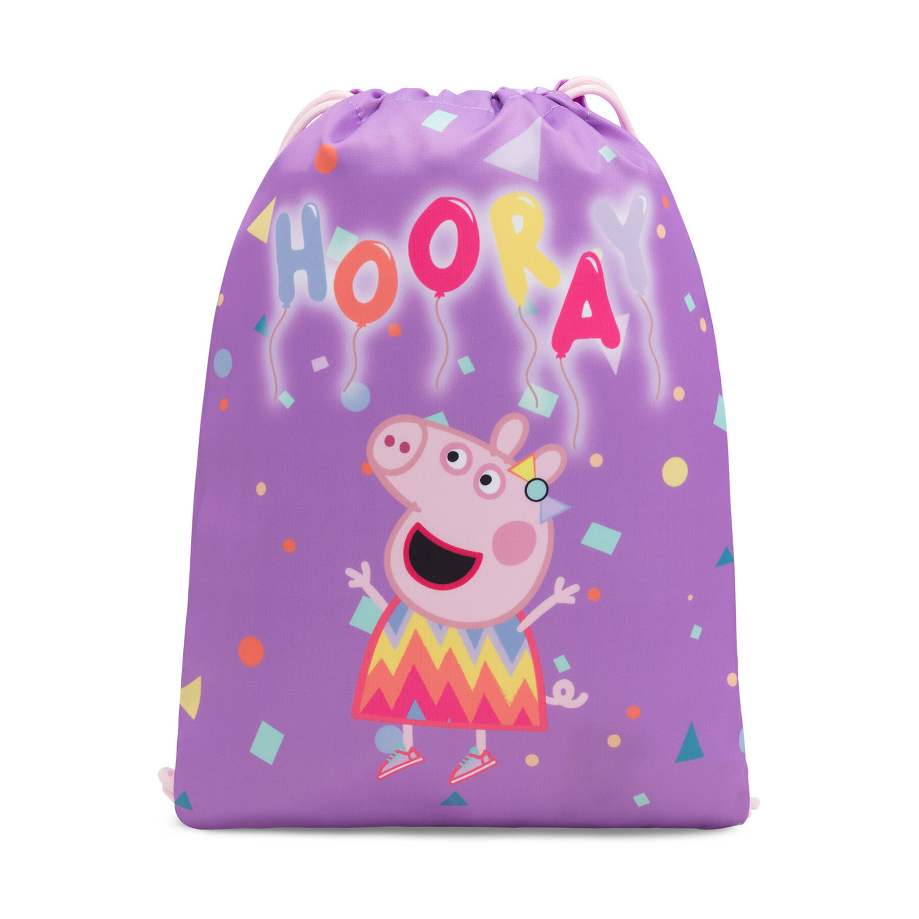Vak na stahovací šňůrky Peppa Pig ACCCS_SS24-509PP Růžová