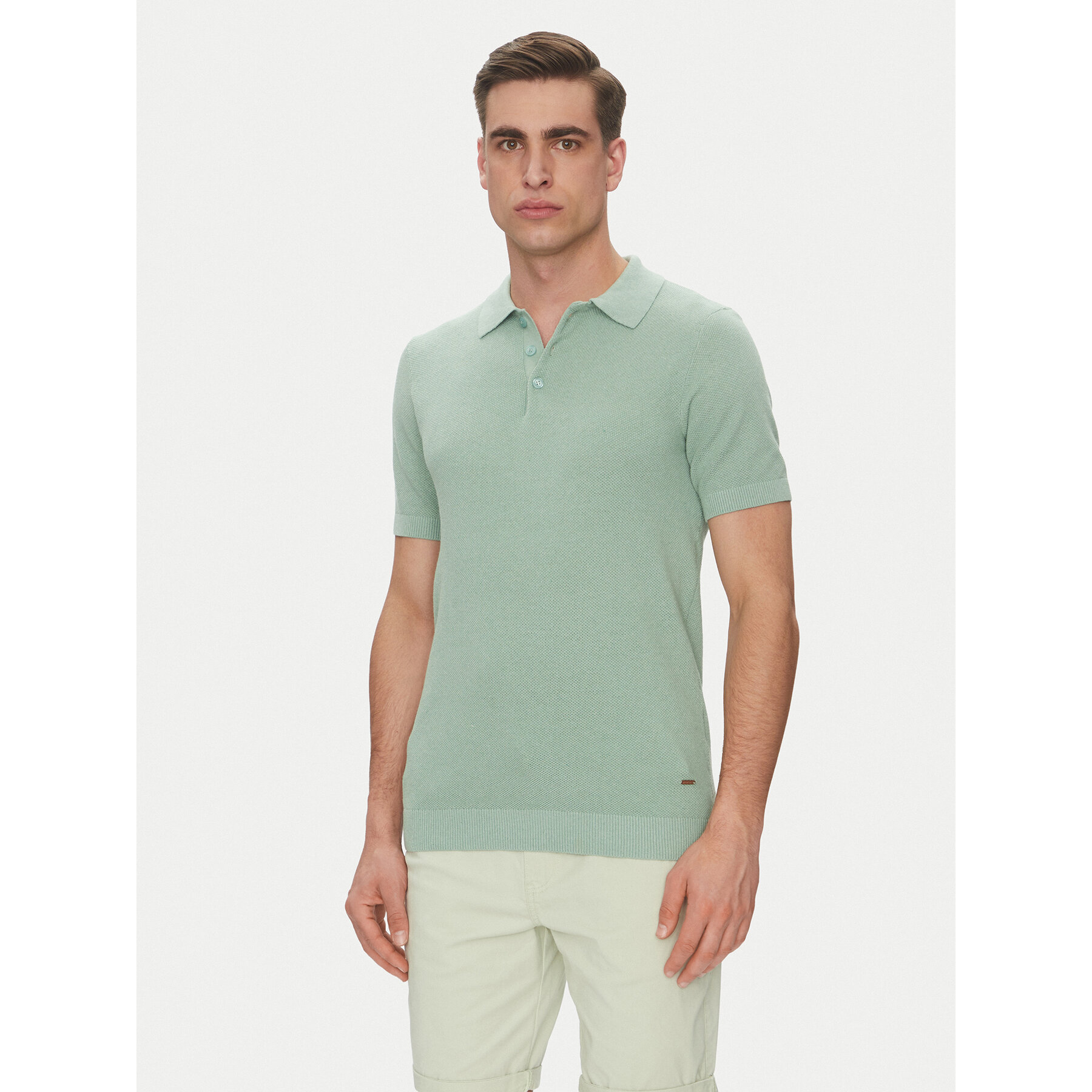 INDICODE Polo marškinėliai Invorm 30-485 Žalia Regular Fit