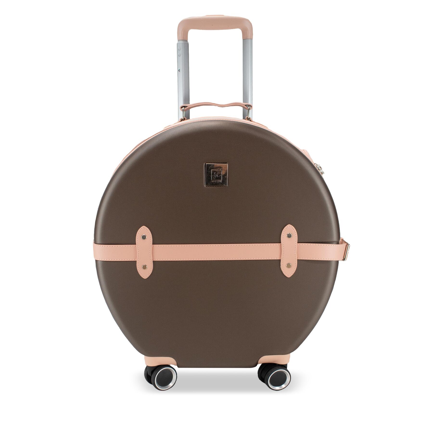 Valigia media Semi Line T5673-3 Marrone