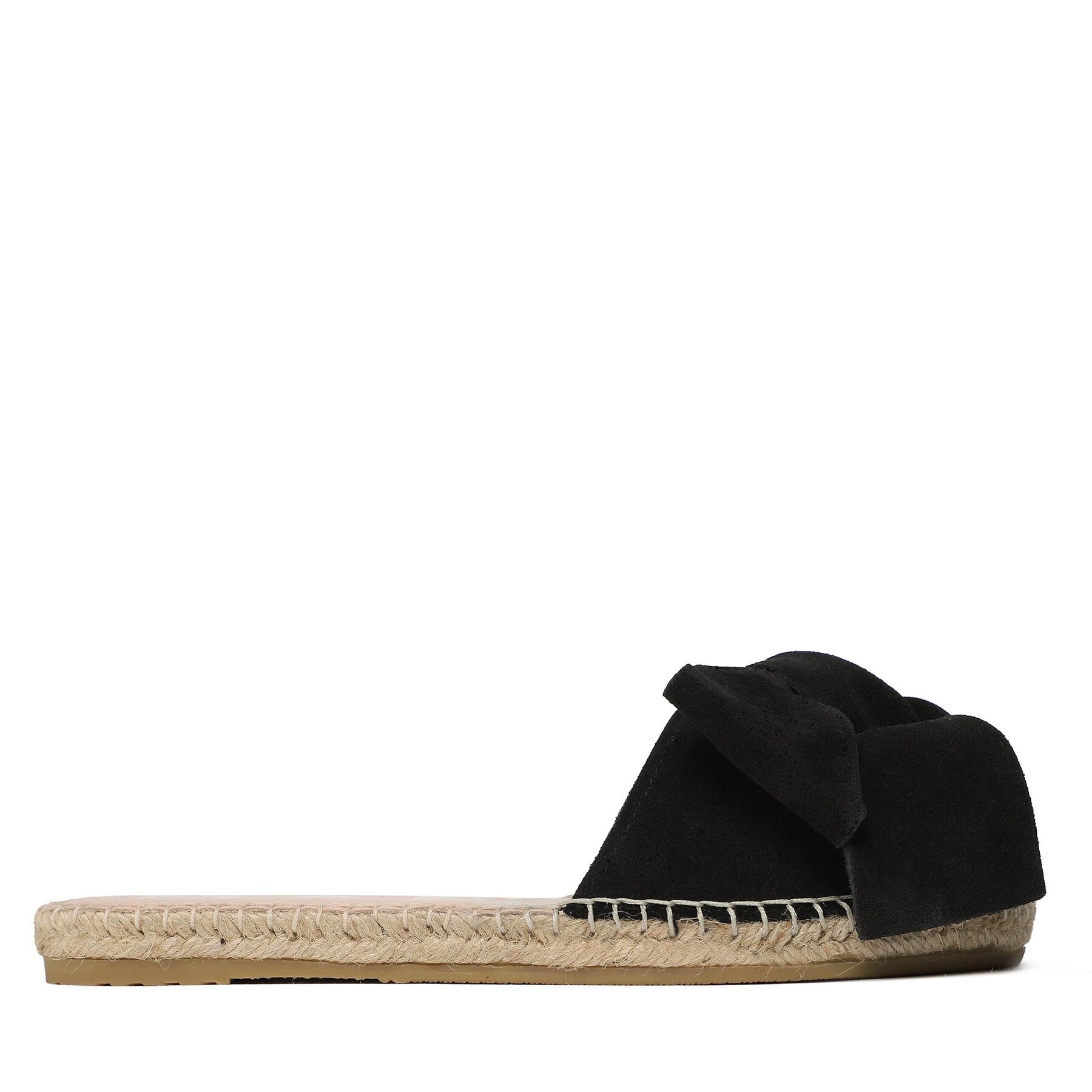 Dámske Espadrilky Manebi, Rozmer: 36, Čierna, Sandals With Bow K 1.0 J0