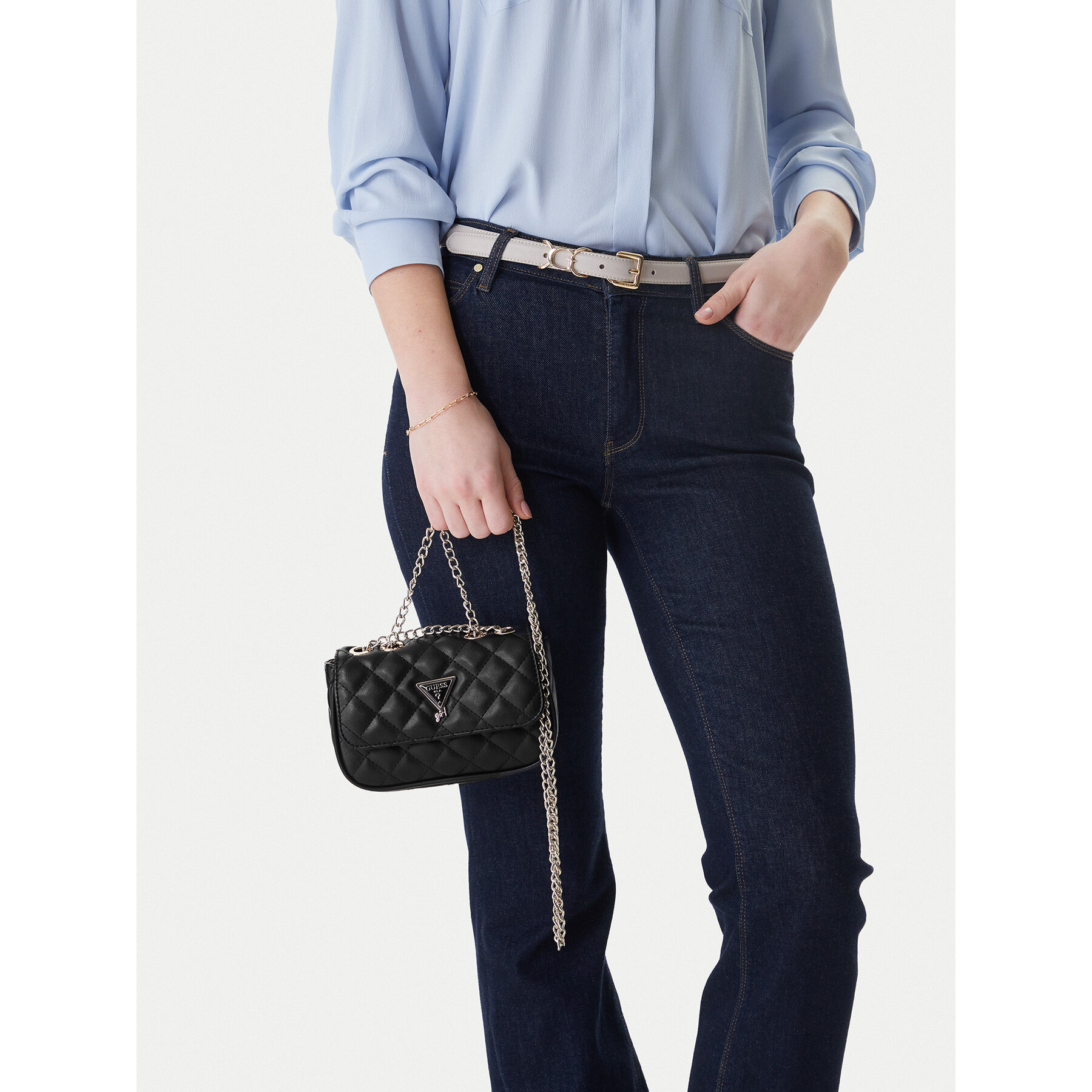 Geantă Guess J5YZ17 WGT10 Negru