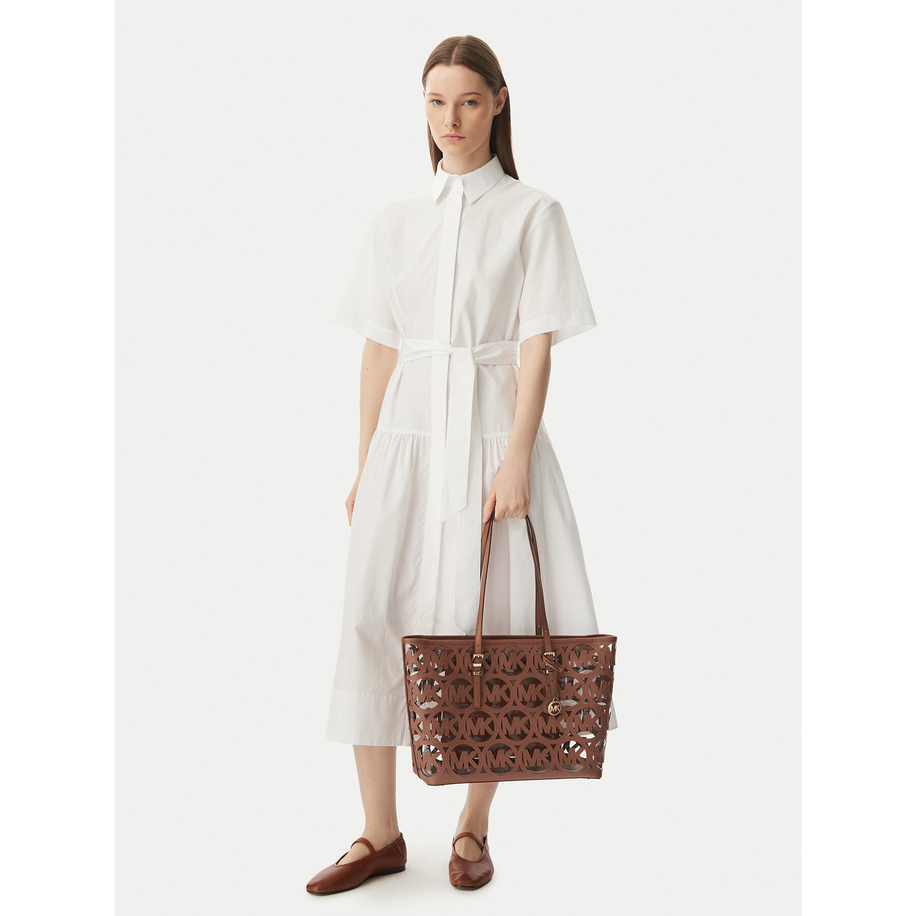 Geantă MICHAEL Michael Kors 30S6GQNT9O Maro