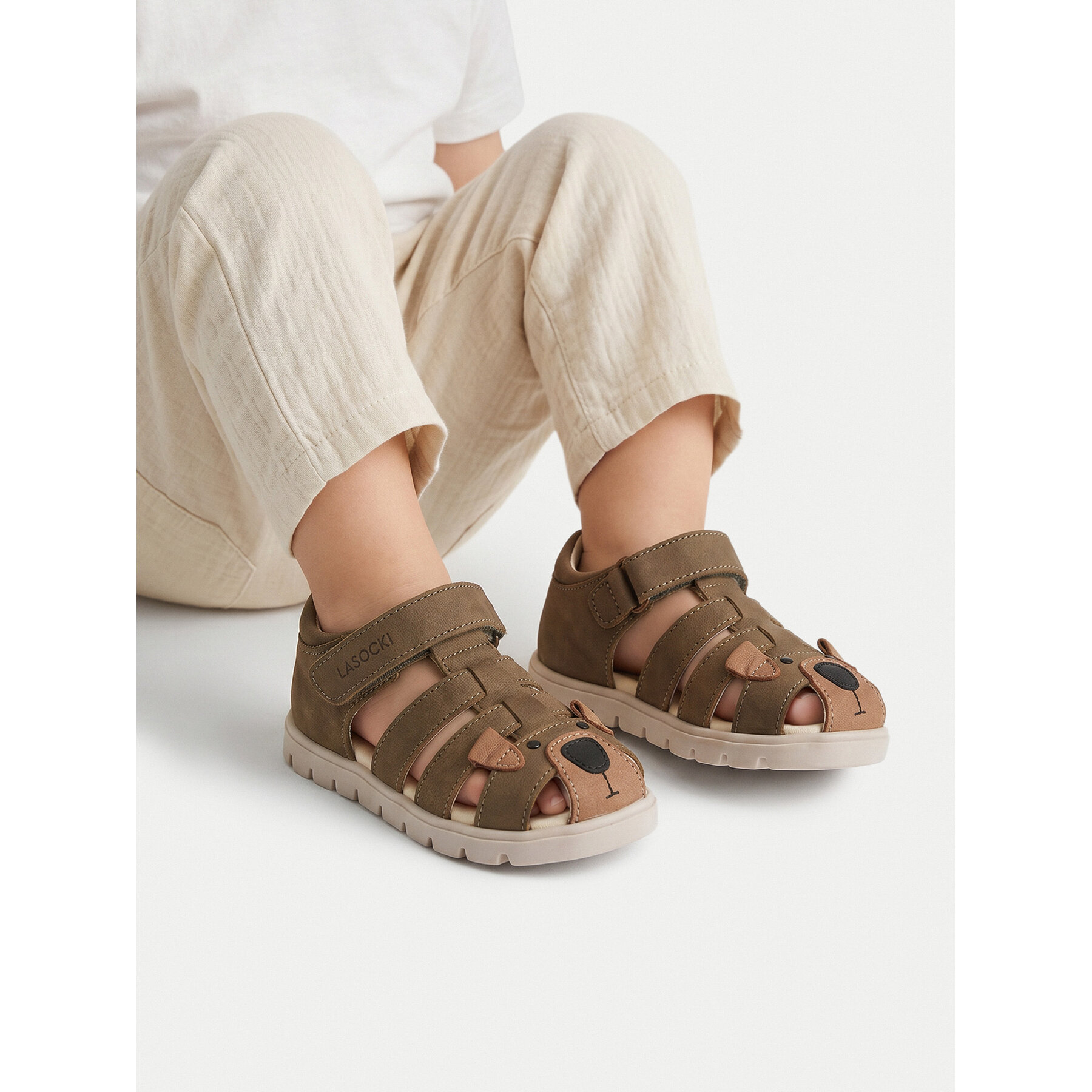Sandále Lasocki Kids CEO-CI12-KEKKO-03 Kaki