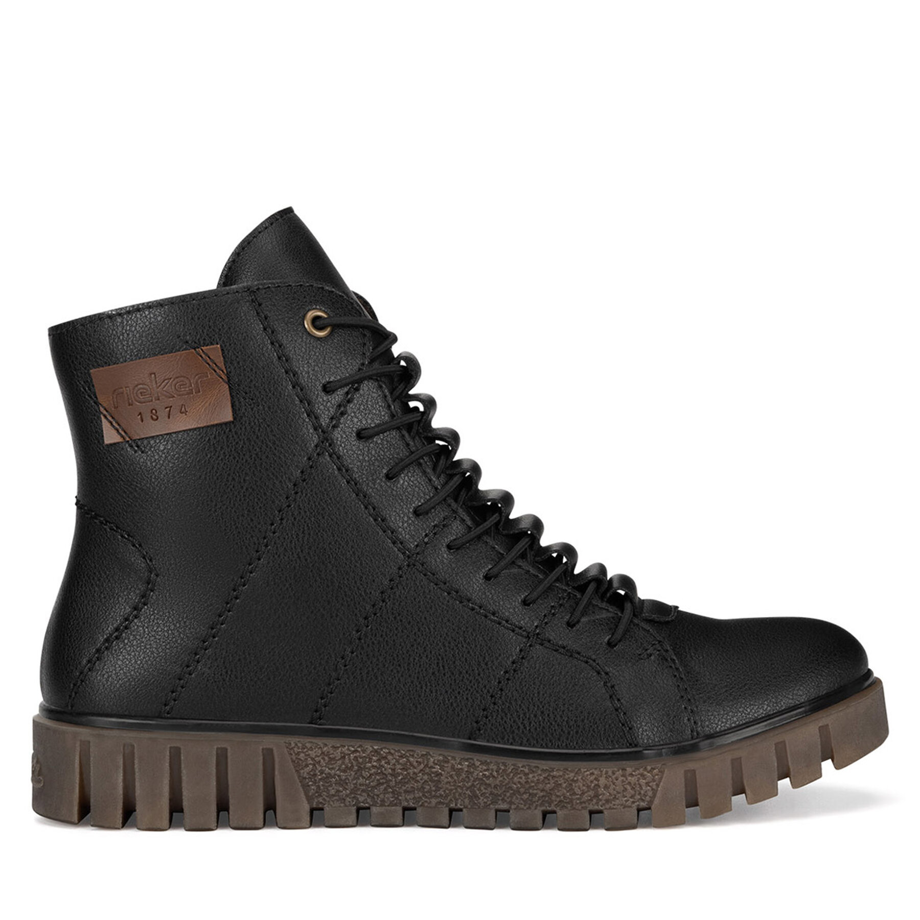 Bakancs Rieker Y3421-00 Fekete