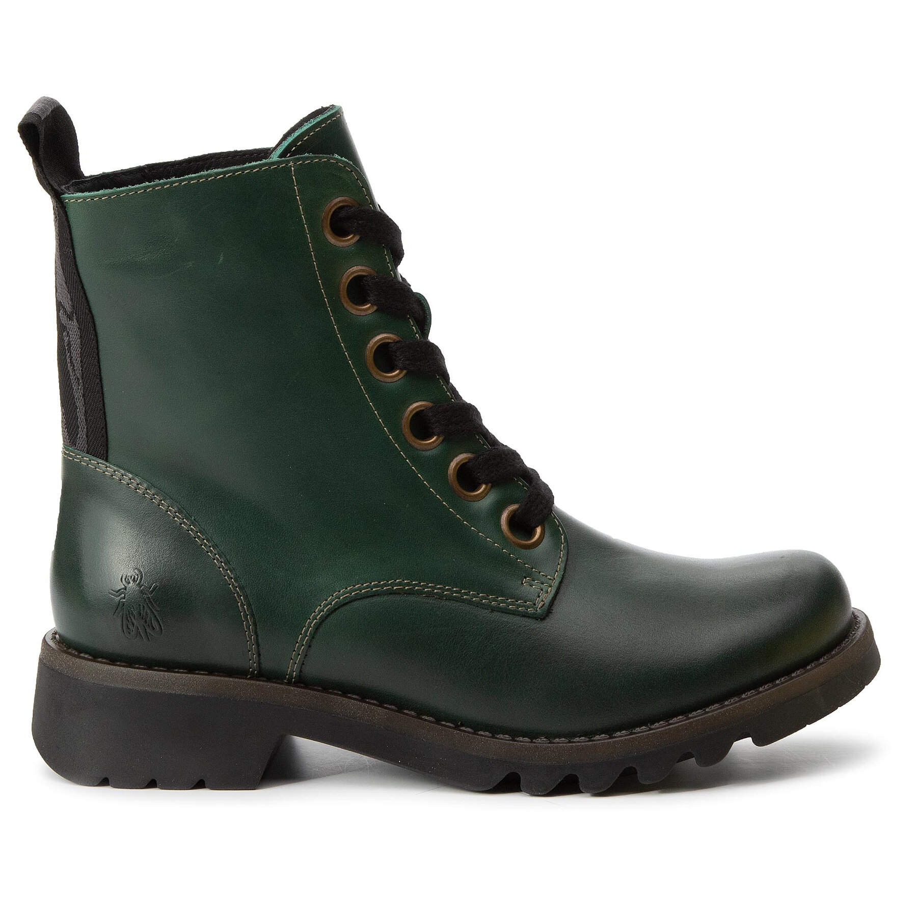 Damen Stiefeletten Fly London, Schuhgröße 38, Grün, Ragifly P144539007