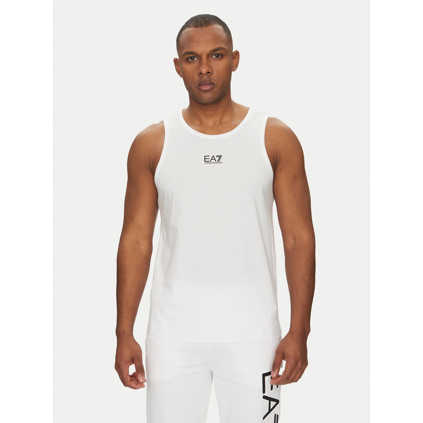 EA7 Emporio Armani Trikó 7M000295 AF10375 U0002 Fehér Regular Fit