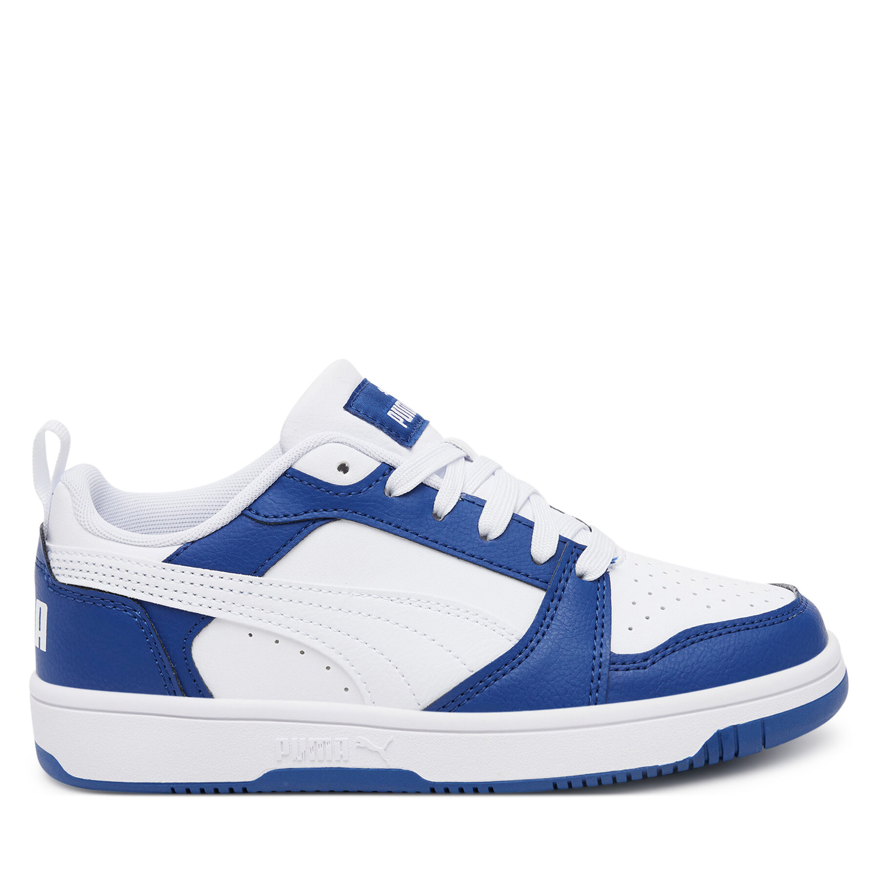 Sneakersy Puma Rebound V6 Lo Jr 393833 21 Biela