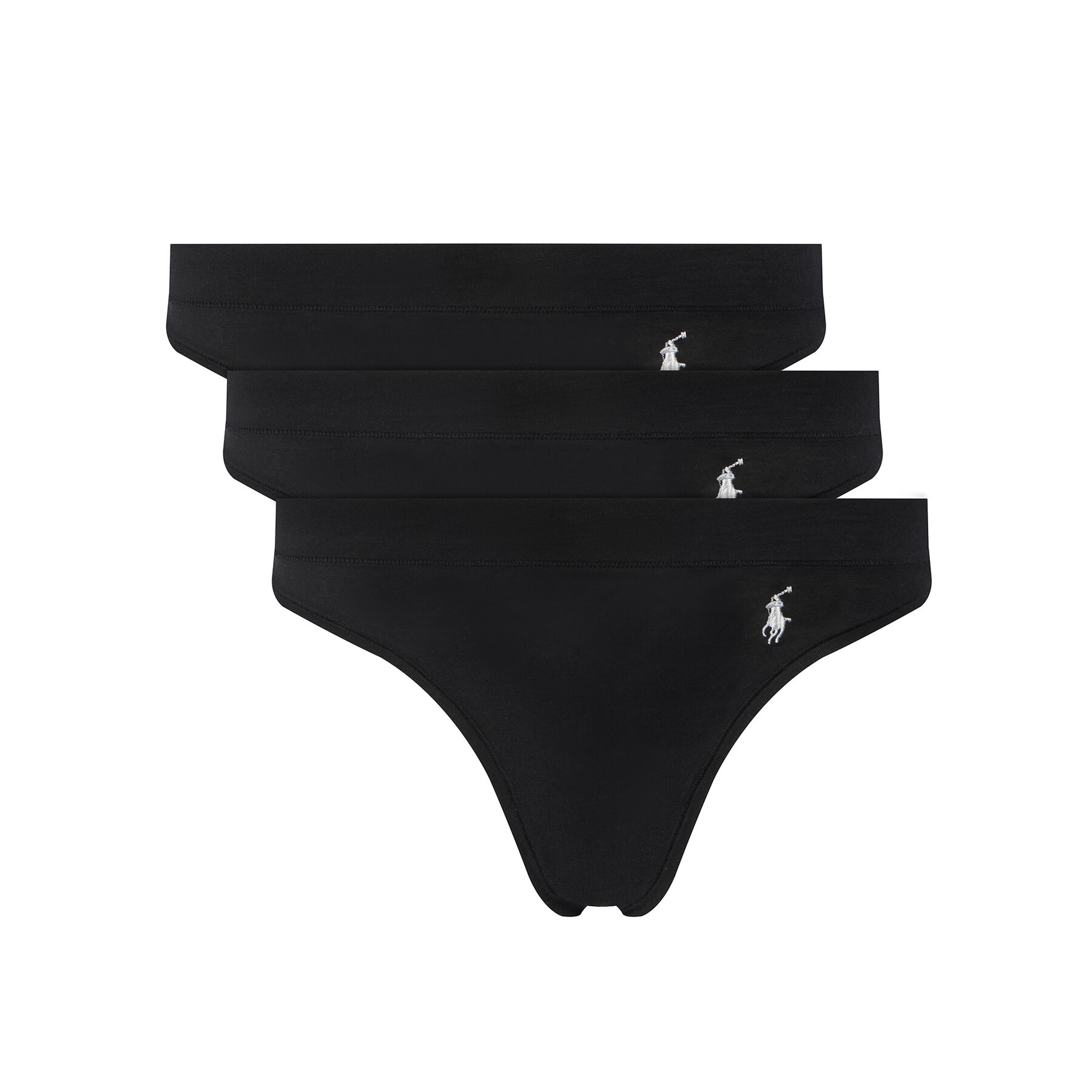 Polo Ralph Lauren Fazonos bugyi szett 4P0710 Fekete