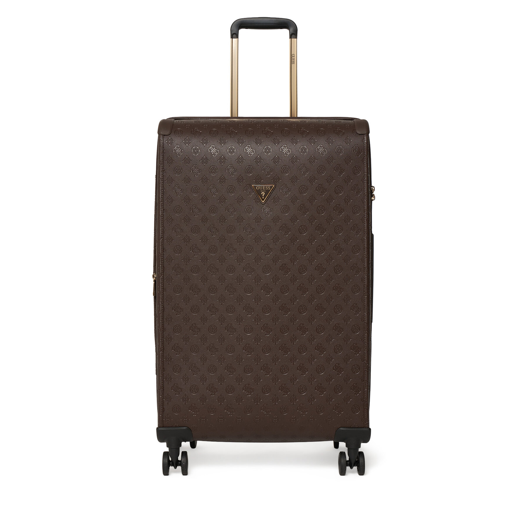 Голям куфар Guess Lenwood Travel TWDP21 02988 Тъмнобежов