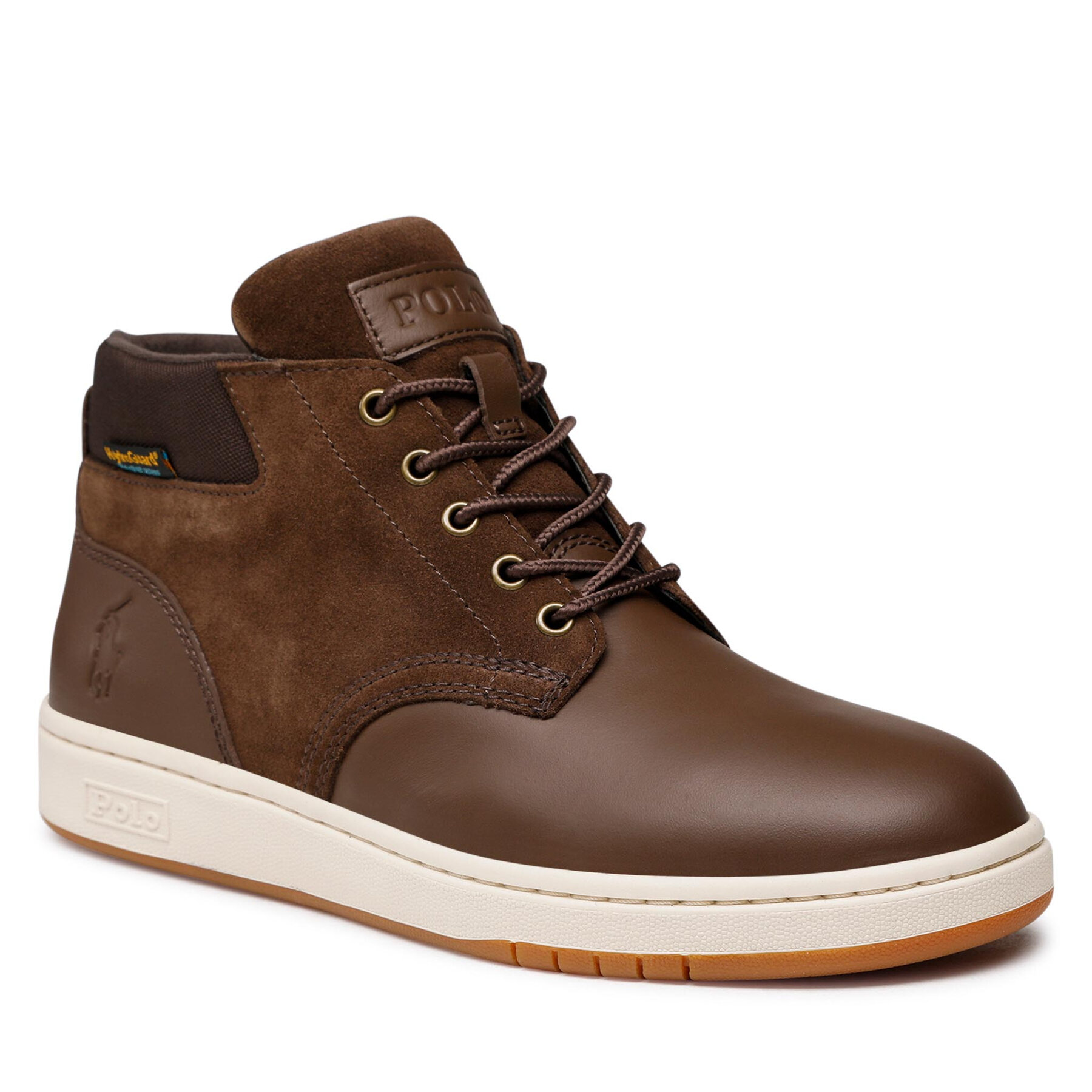 Botines planos Polo Ralph Lauren Sneaker Boot 809855863003 Marrón