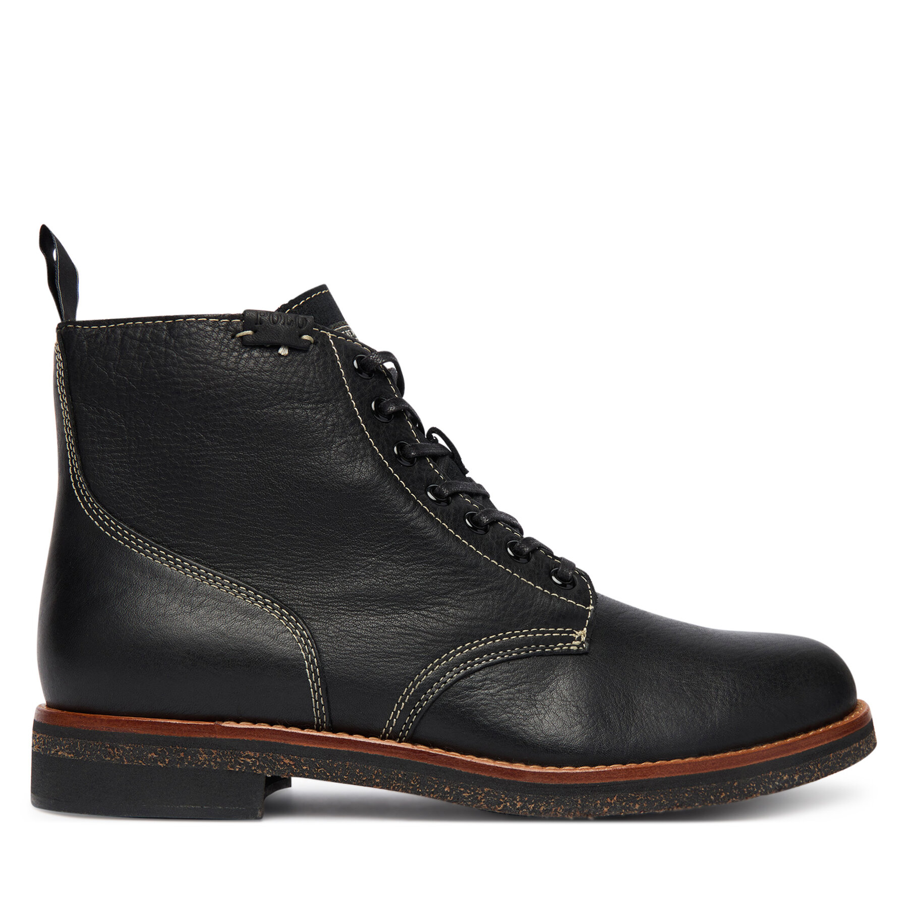 Šnurovacia obuv Polo Ralph Lauren Radford Boot 812959000001 Čierna