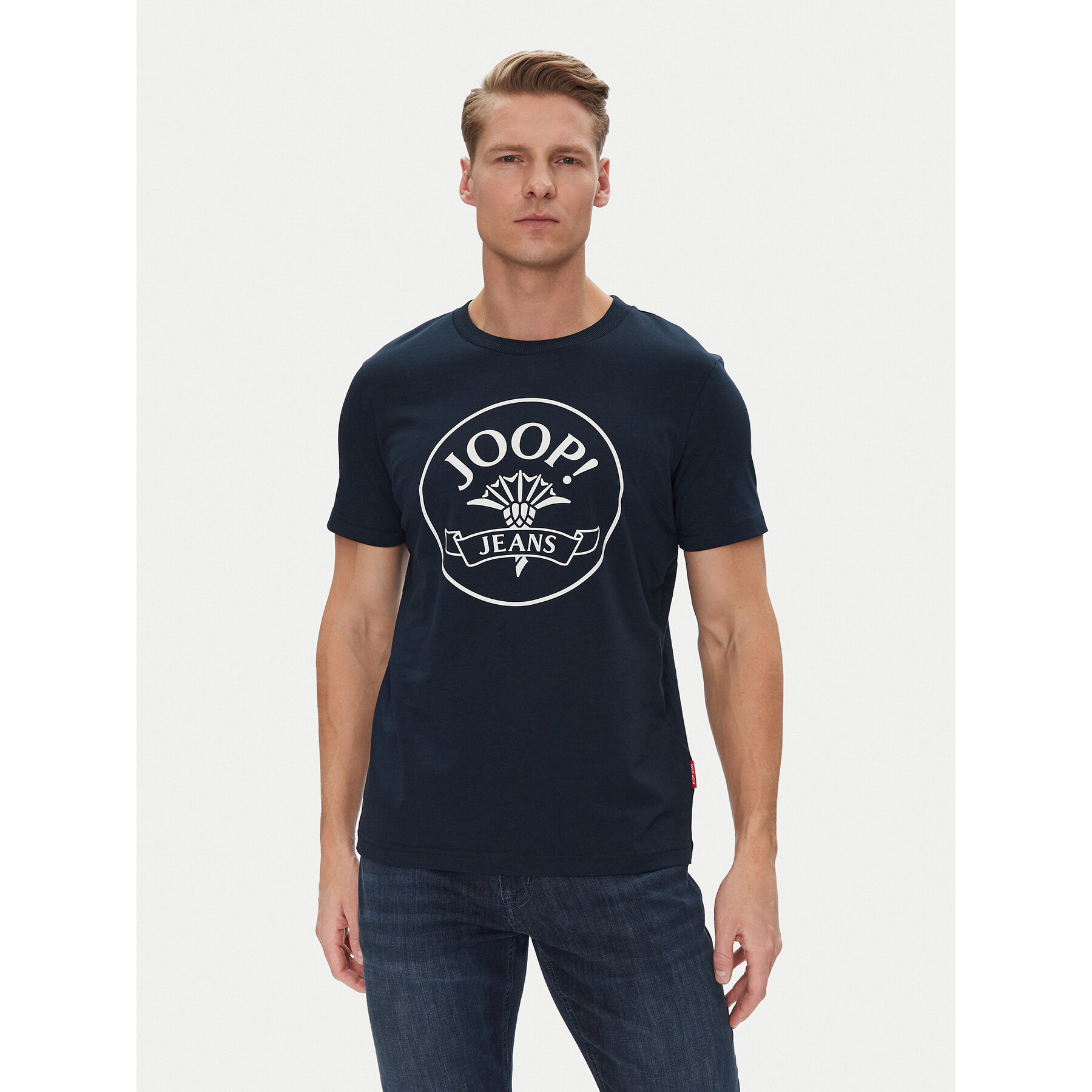 JOOP! Jeans Póló 30045679 Sötétkék Modern Fit