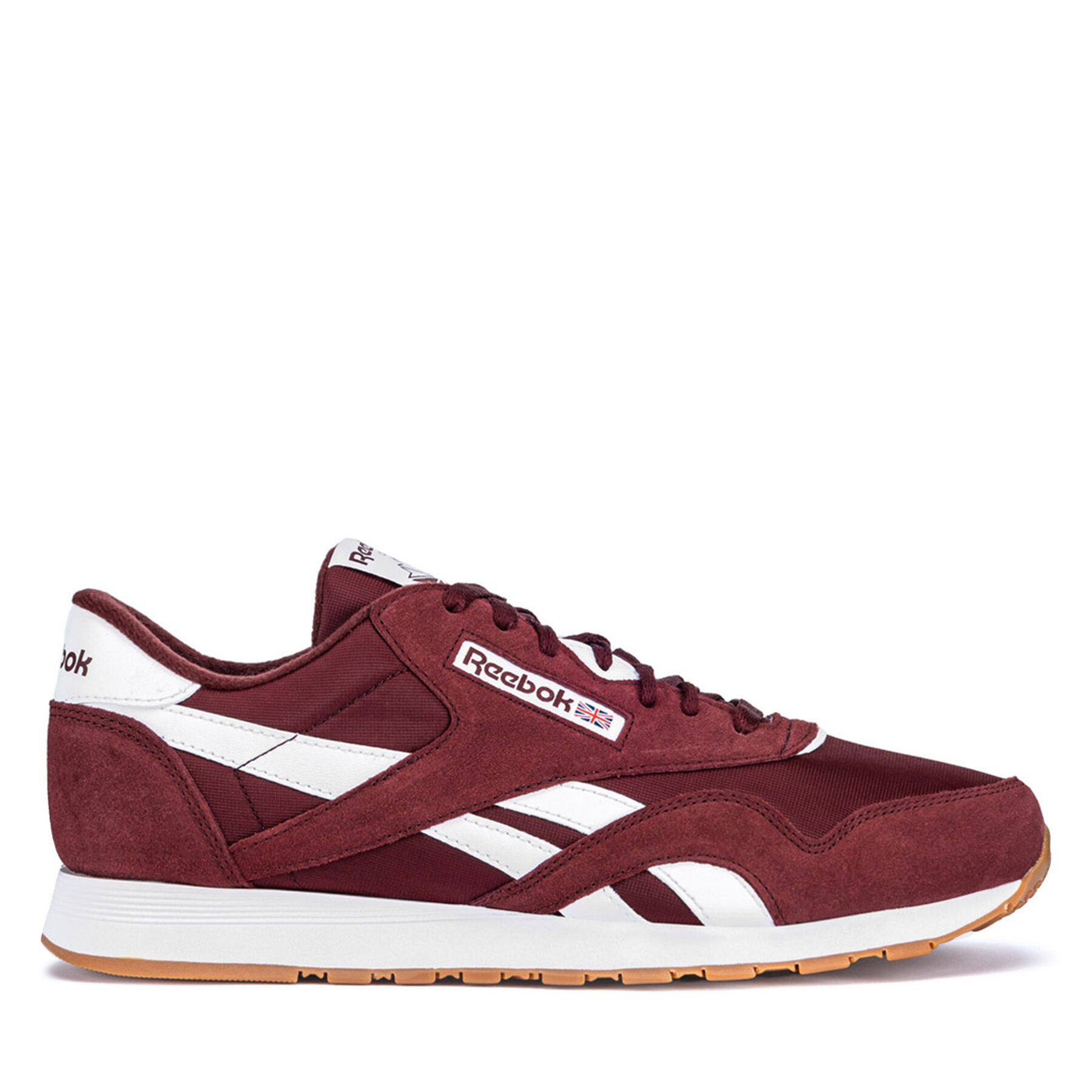 Sneakersy Reebok CLASSIC NYLON 100205110 Bordová