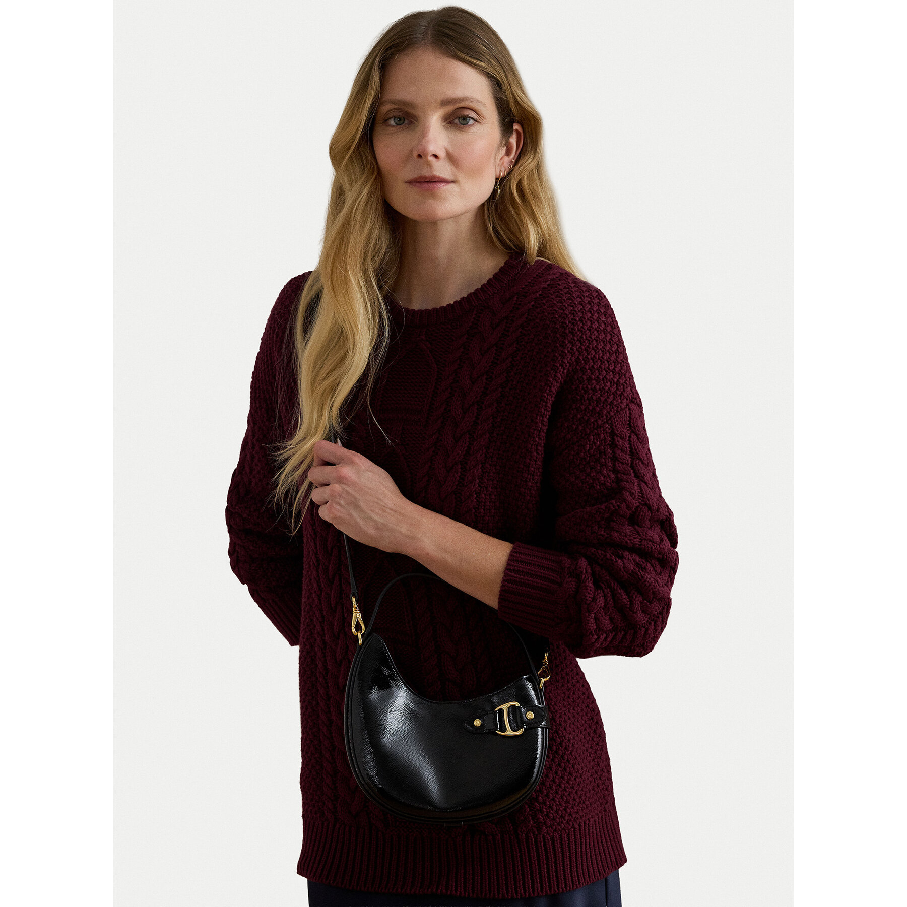 Geantă LAUREN RALPH LAUREN 431P04070001 Negru