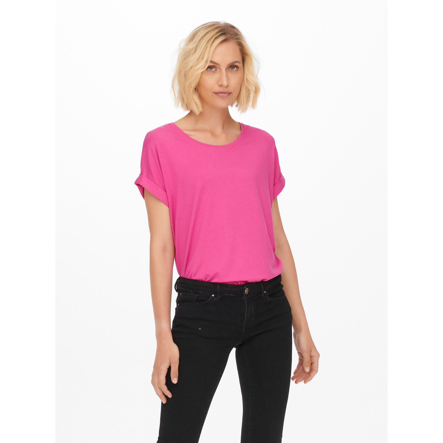 ONLY T-shirt 15106662 Rosa Regular Fit