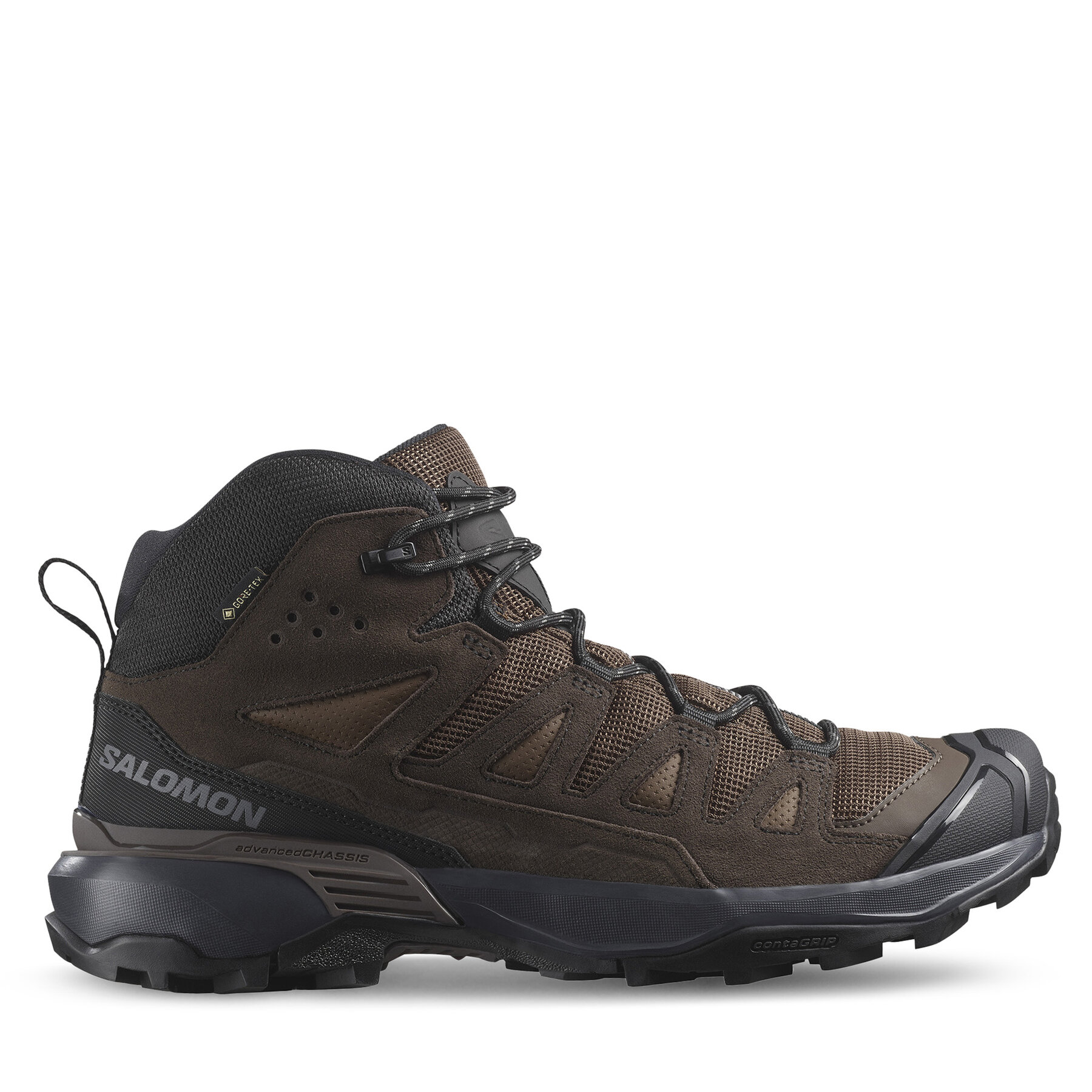 Scarpe da trekking Salomon X Ultra 360 Leather Mid Gore-Tex L47570900 Marrone