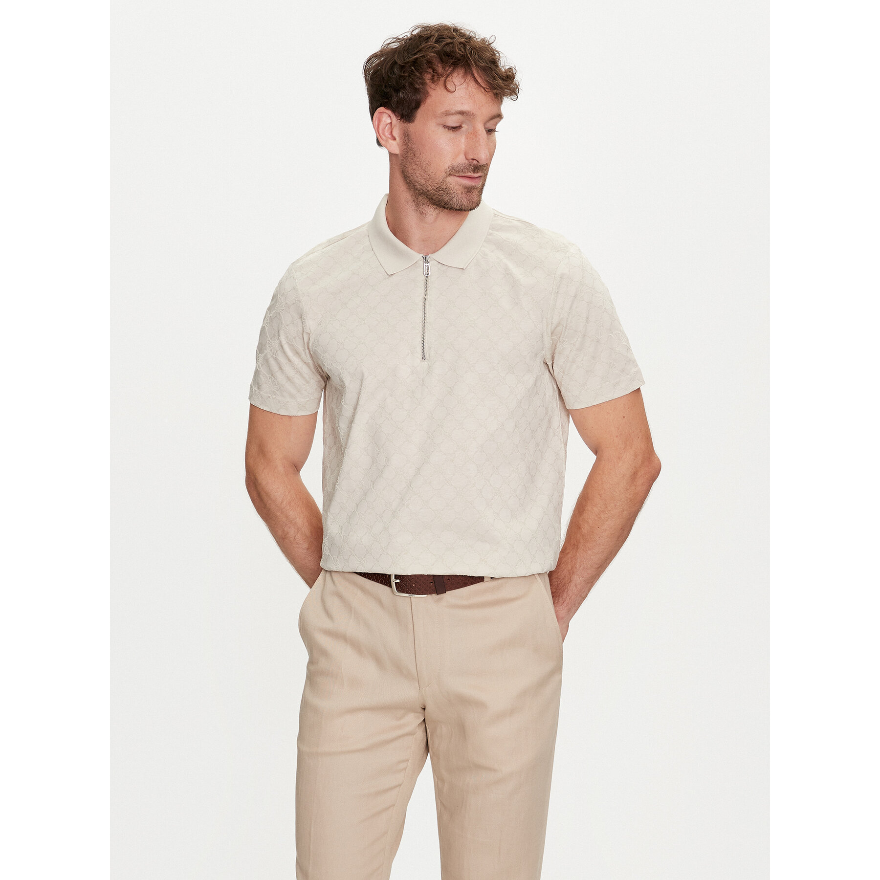 JOOP! Polo 17 JJ-16Benito 30044424 Μπεζ Modern Fit