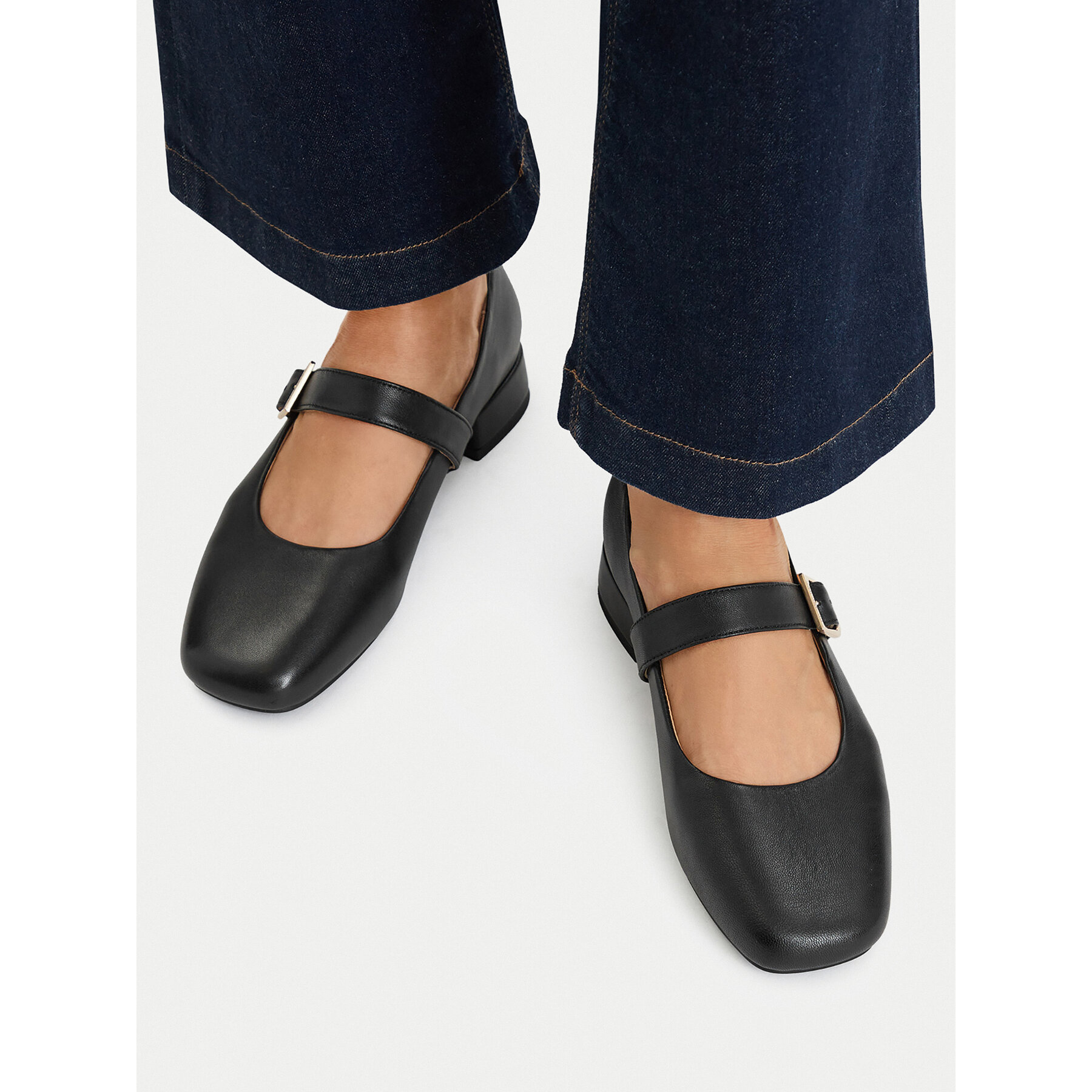 Baleríny U.S. Polo Assn. Amelia001-Blk EO-AMELIA001W/GL1 Černá