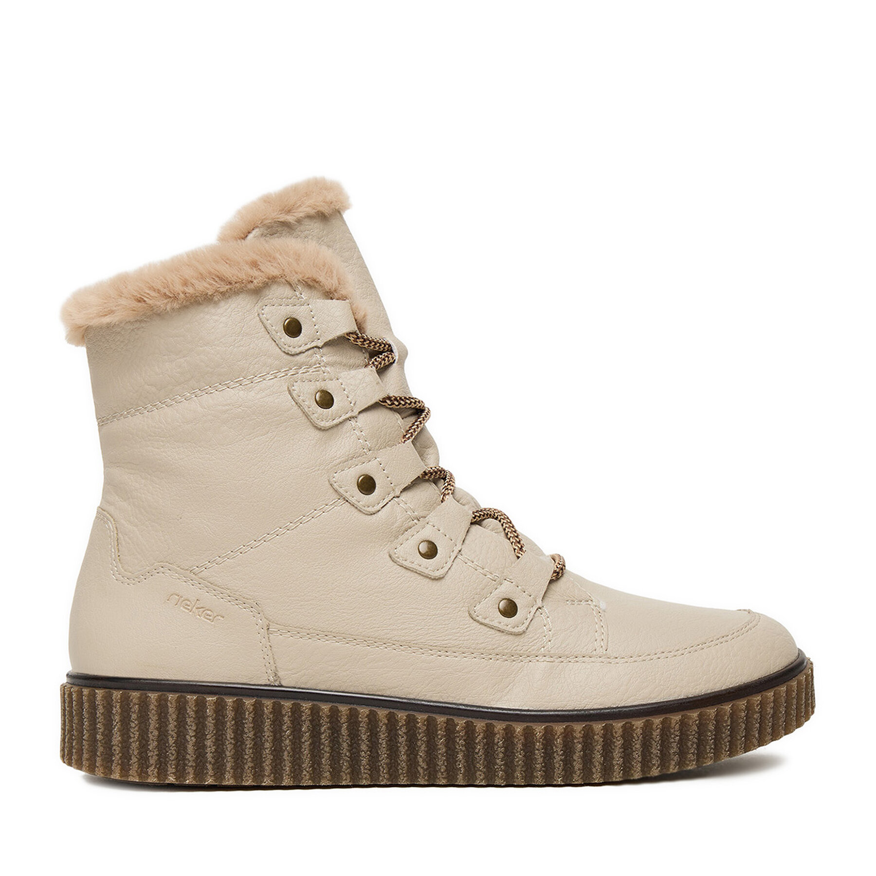 Ghete Rieker CEO-Y4305-60 Bej