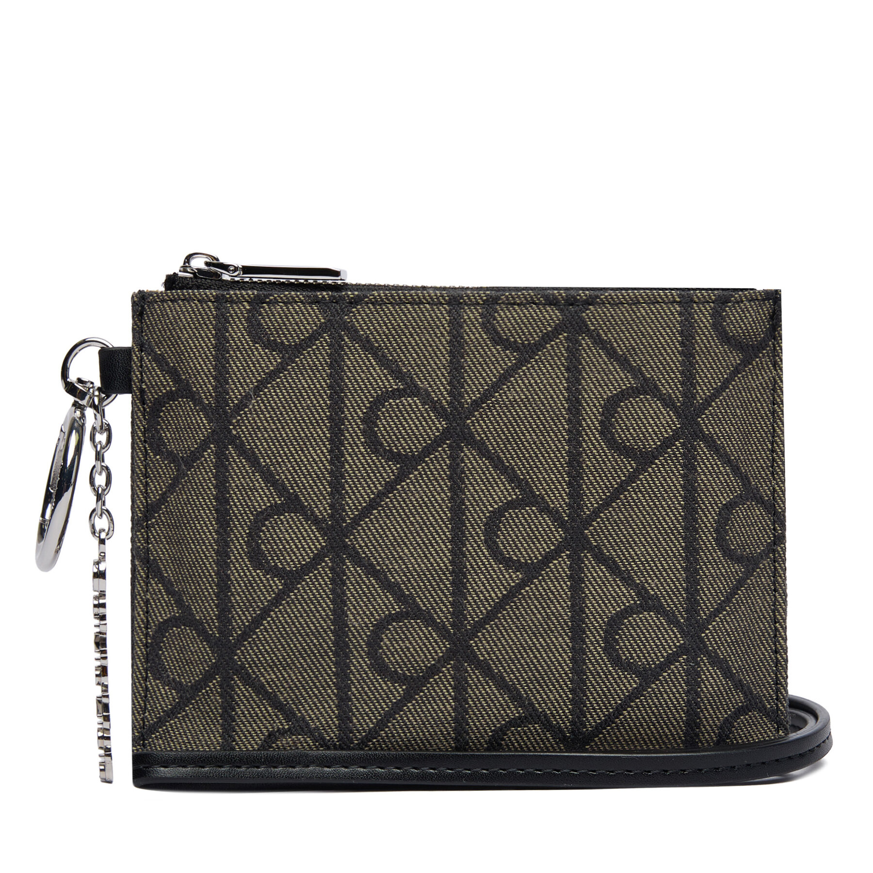 Puzdro na kľúče Calvin Klein Script Hw Jcq LV04F1266G Čierna