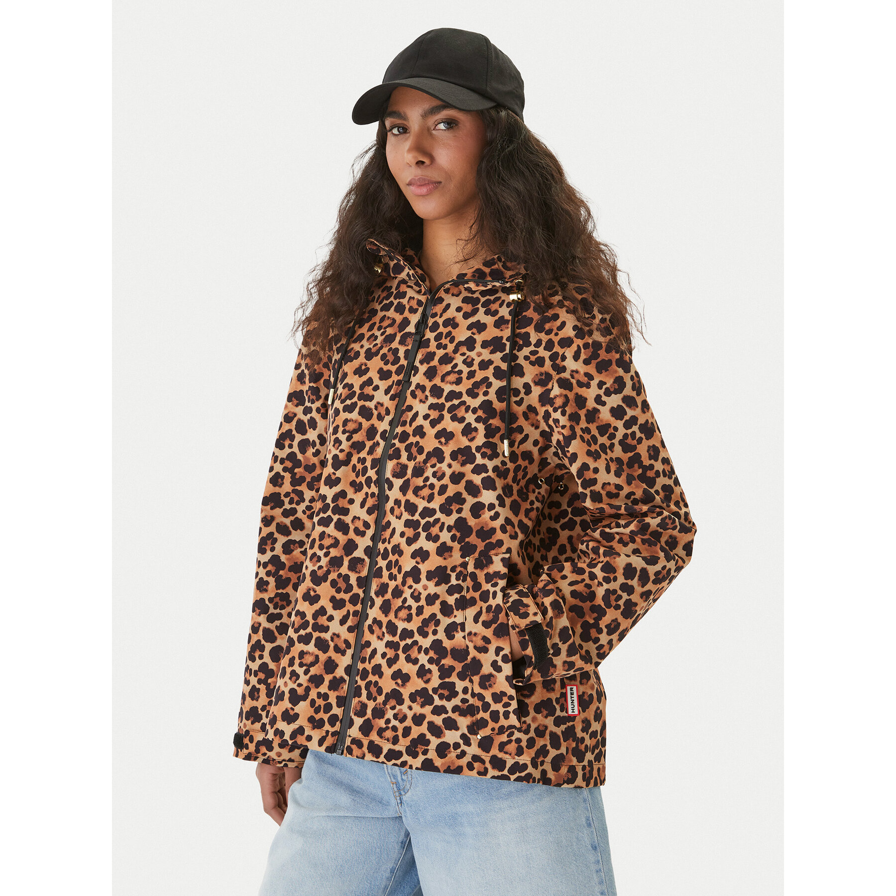 Hunter Vodootporna jakna Originals HARW0005261 Smeđa Regular Fit