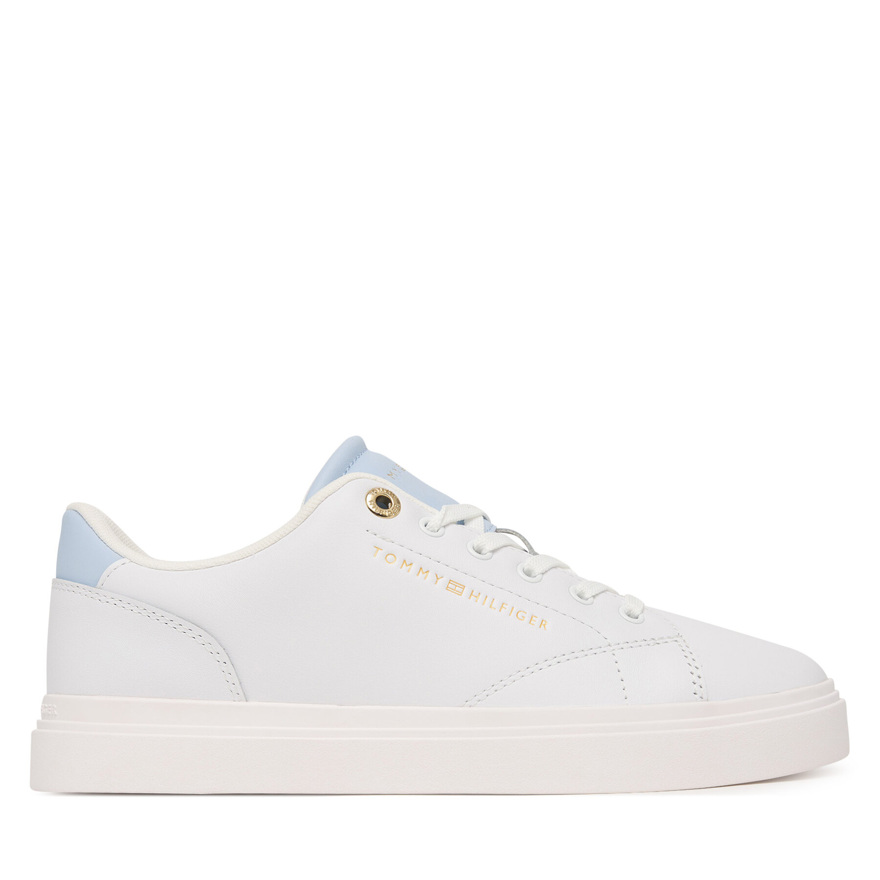 Tenisice Tommy Hilfiger Th Feminine Cupsole Leather FW0FW09105 Bijela