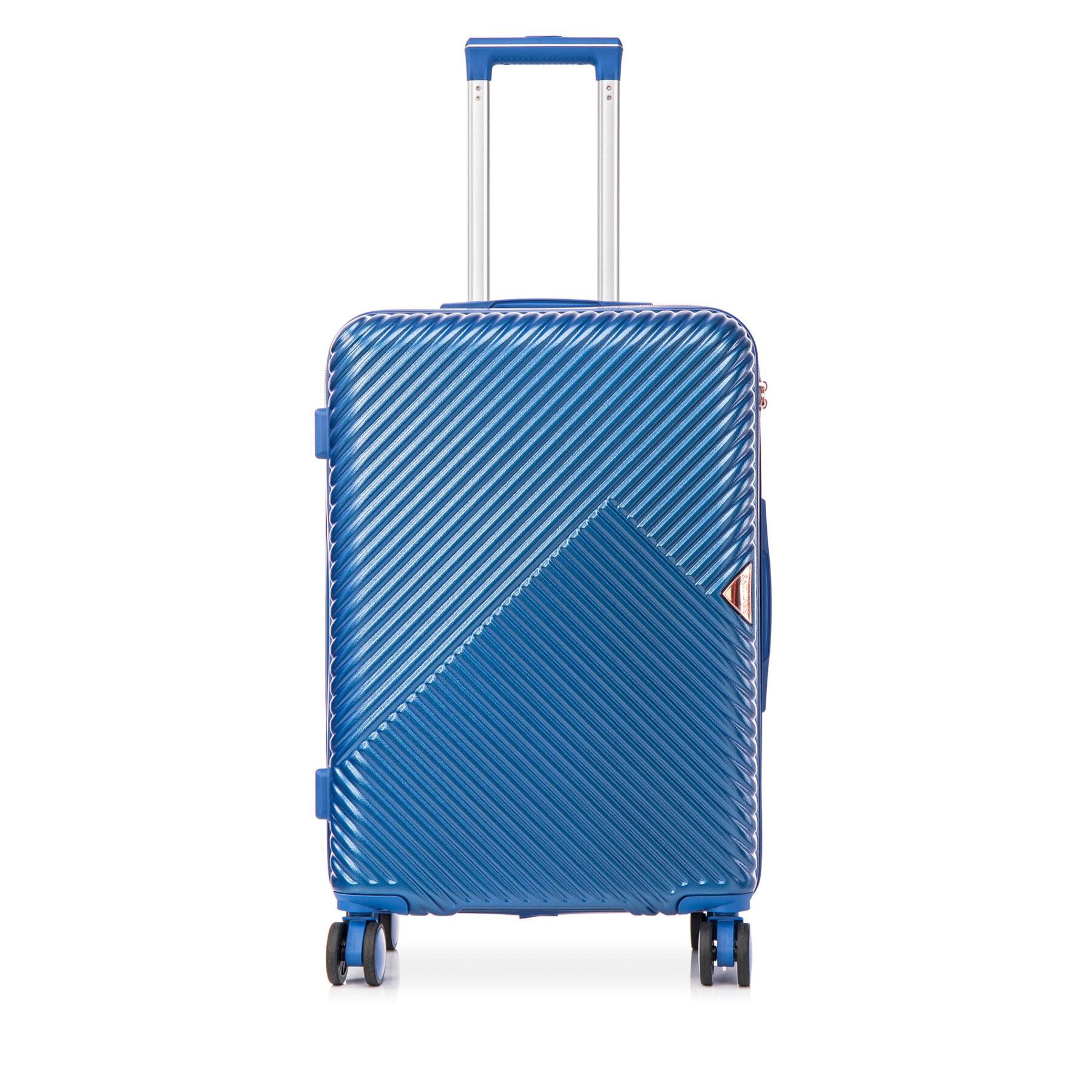 Maleta mediana Semi Line T5727-2 Azul marino