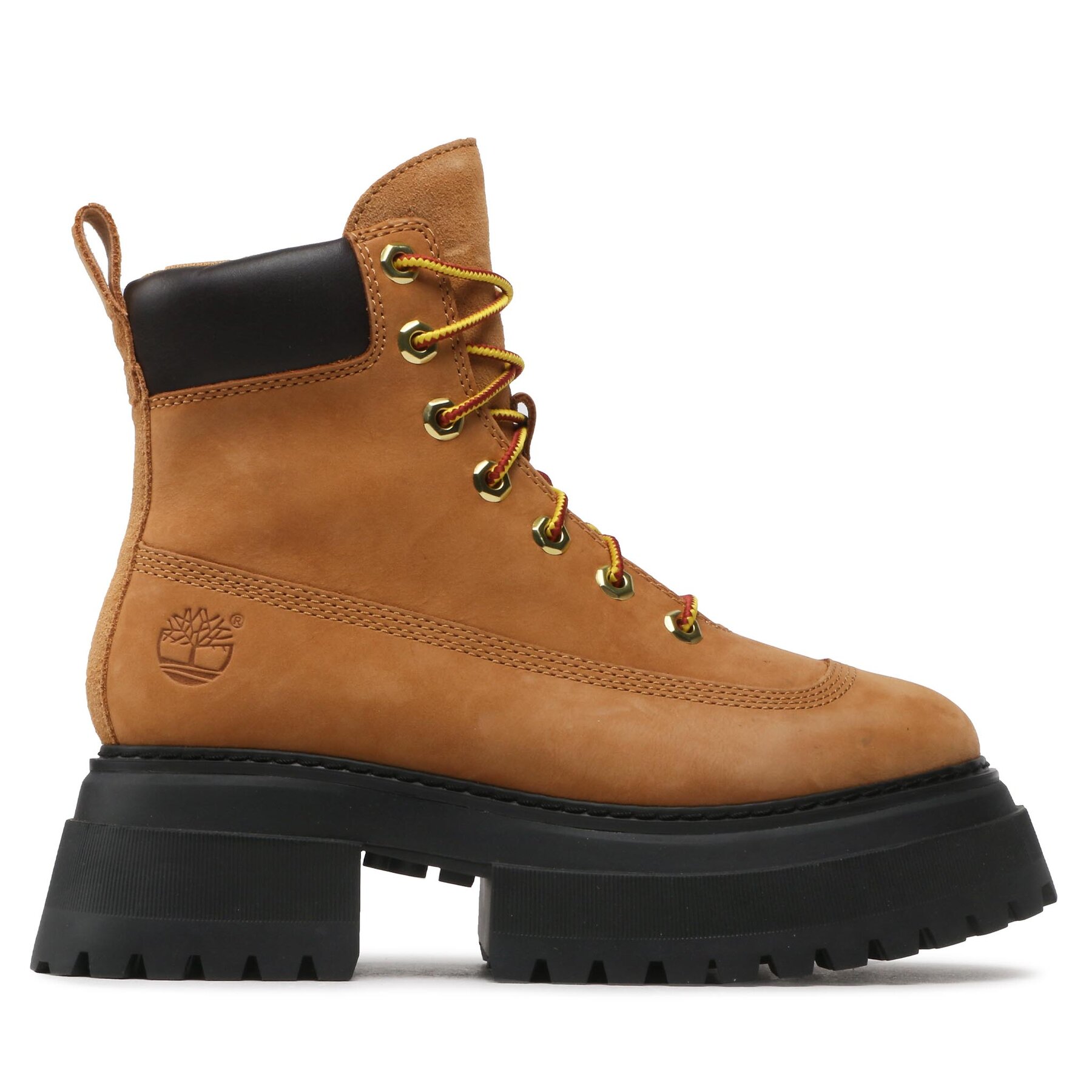 Damskie Botki Timberland, Rozmiar 39.5 Brązowy Sky 6In LaceUp TB0A2KMU2311