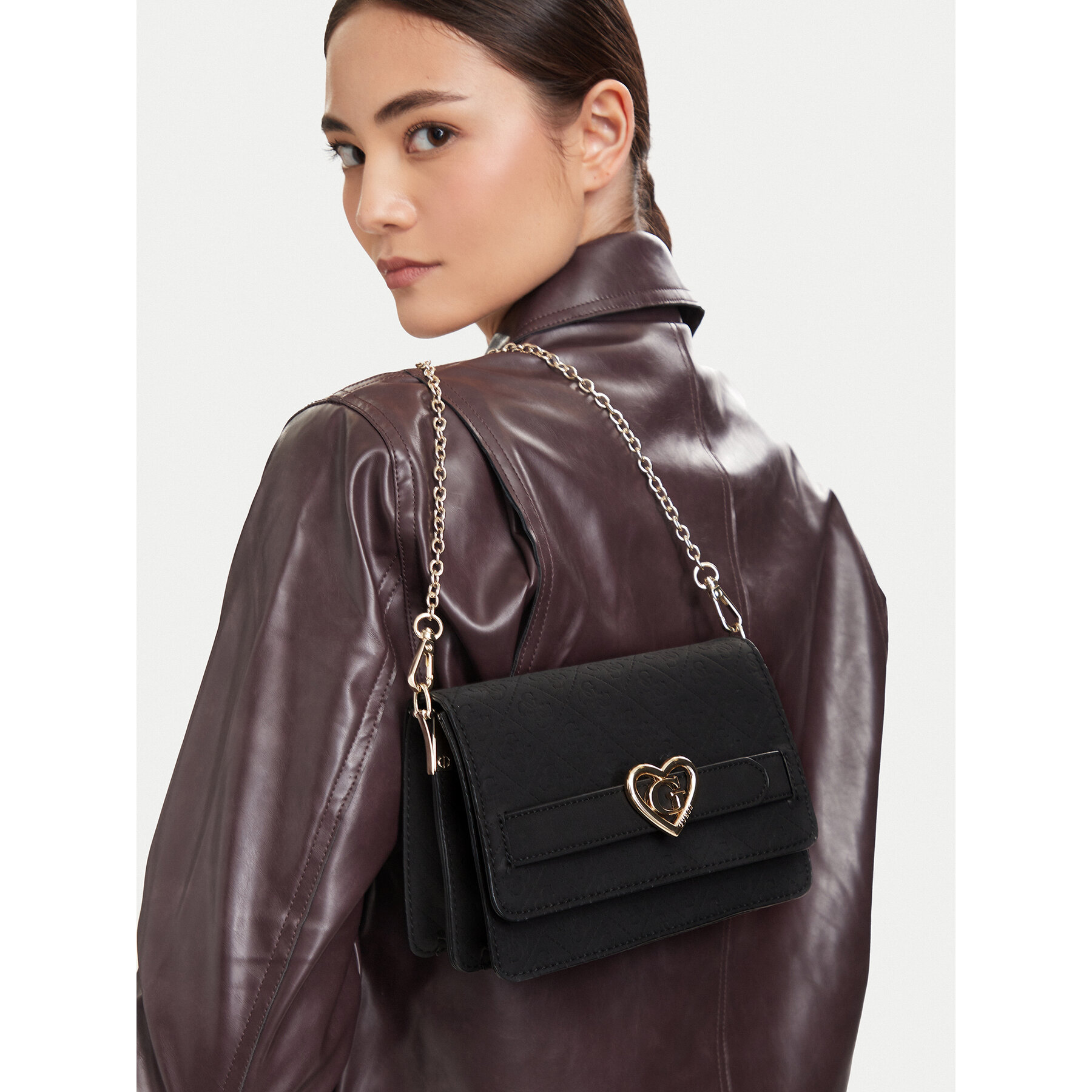 Geantă Guess J6YZ08 W2513 Negru